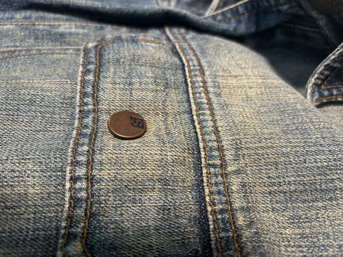 Vintage SAVVY (German Clothing Brand) Vintage Denim Jacket Size US M / EU 48-50 / 2 - 6 Thumbnail