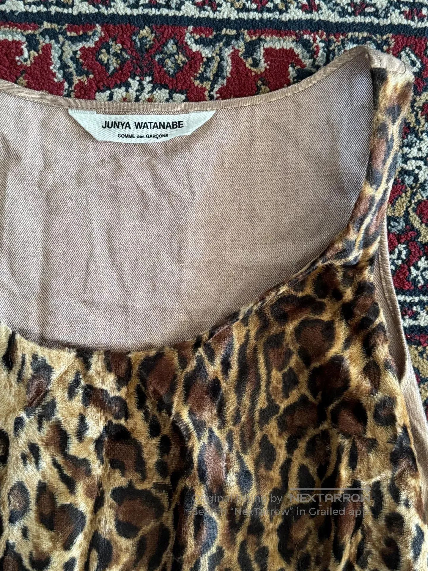 Junya Watanabe Junya Watanabe CDG Leopard Patchwork Dress. Size M / US 6-8 / IT 42-44 - 2 Thumbnail