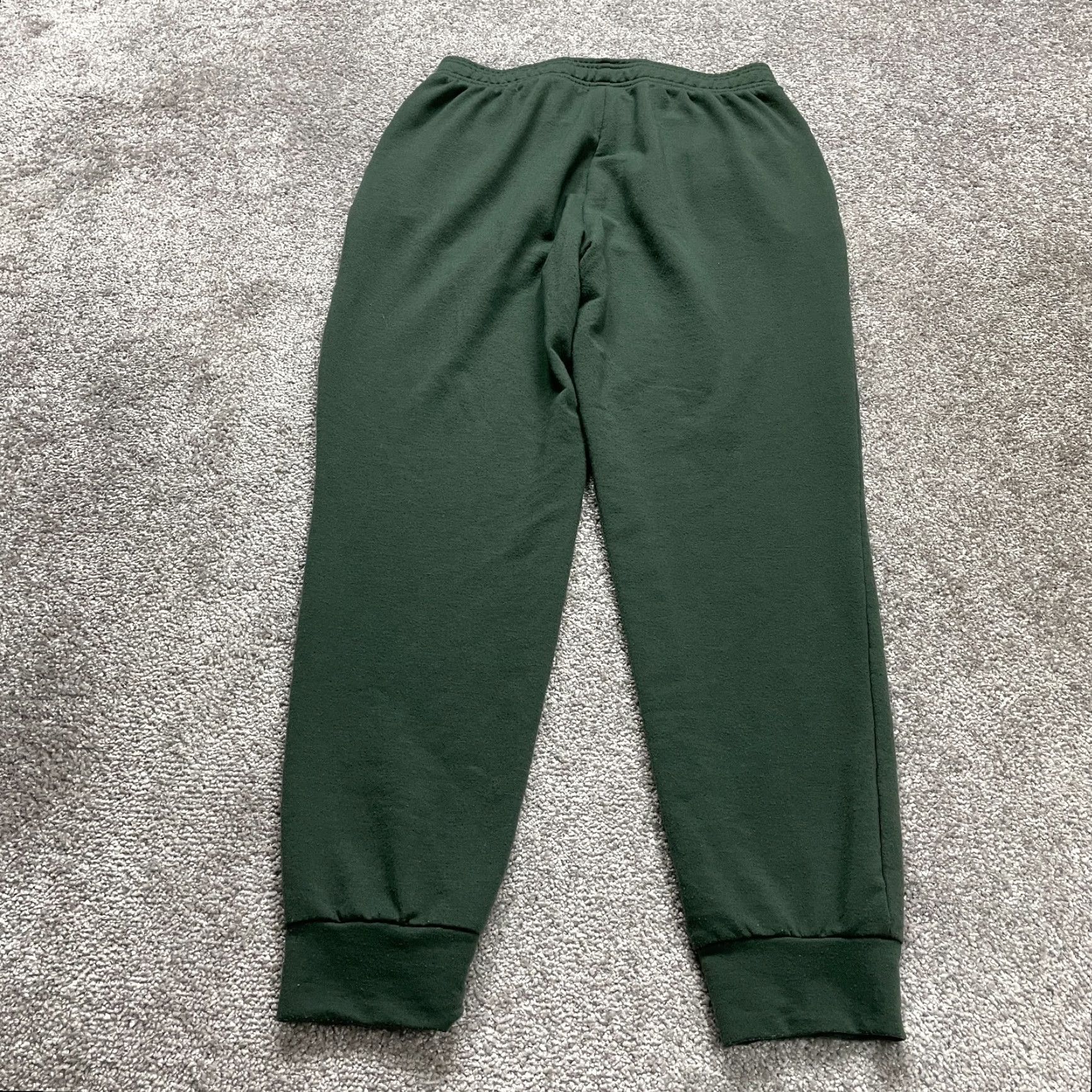 Eddie Bauer VINTAGE Eddie Bauer Lounge Jogger Pants Womens Small Green Tapered Fleece Active 28x28 Size 28" / US 6 / IT 42 - 2 Thumbnail