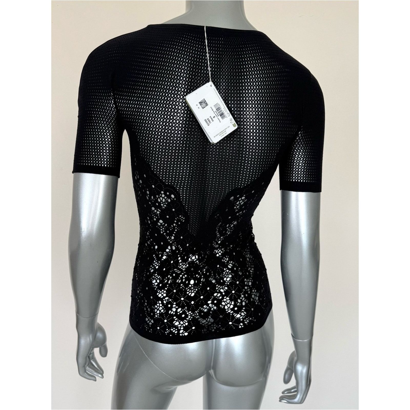 Wolford NEW!!! Wolford Flower Lace Slim Short-Sleeve Top size S 295$ Size S / US 4 / IT 40 - 4 Thumbnail