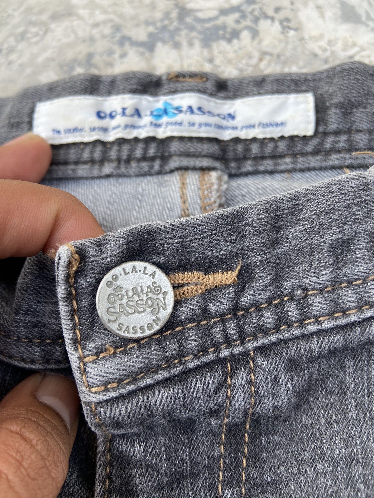 Beauty Beast × Hysteric Glamour × Japanese Brand Oo la la sasson denim pants flare Size 29" - 7 Thumbnail