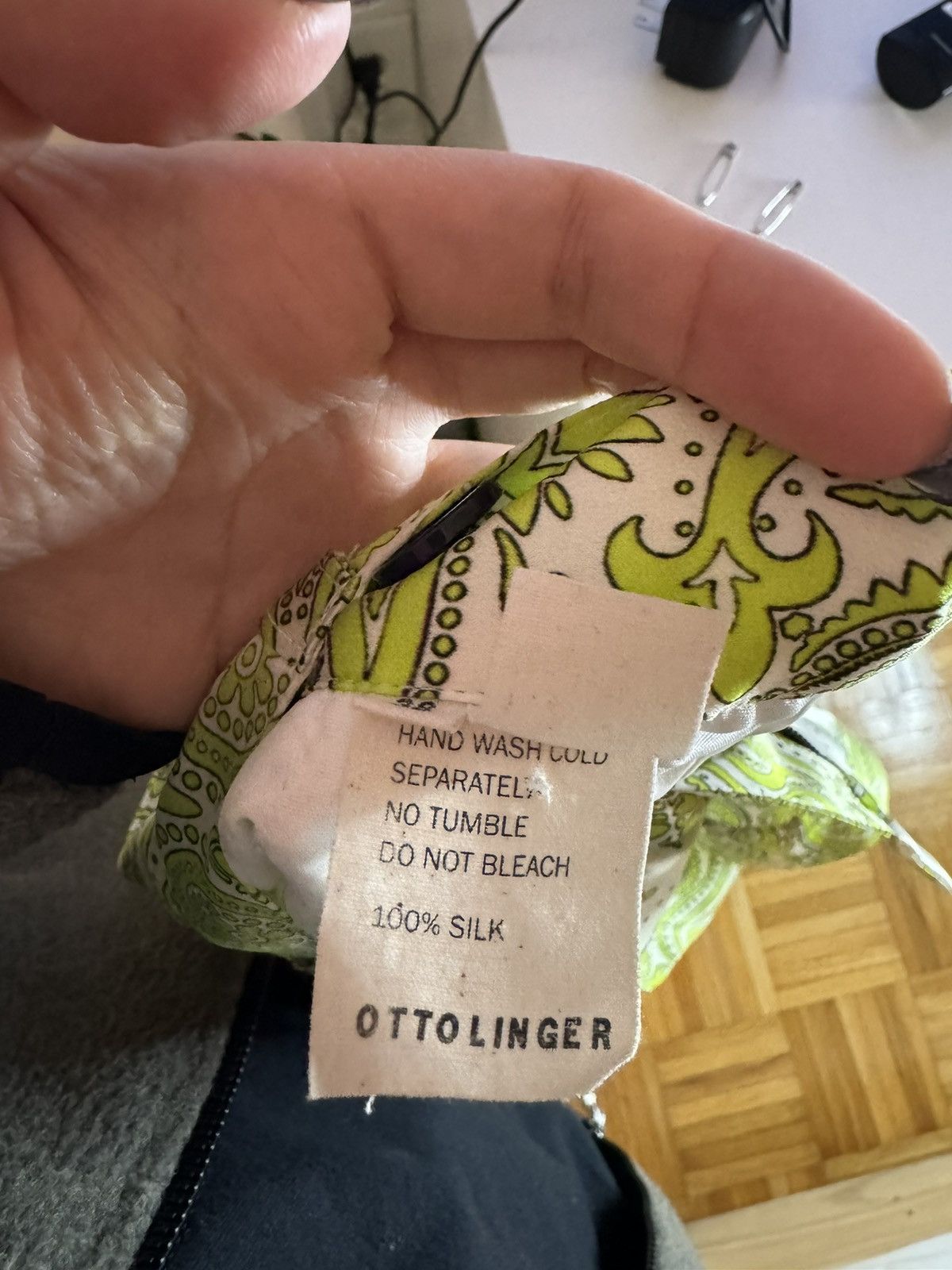 Ottolinger Ottlinger asymmetrical deconstructed Silk Pants size DE38 Size 27" / US 4 / IT 40 - 5 Thumbnail