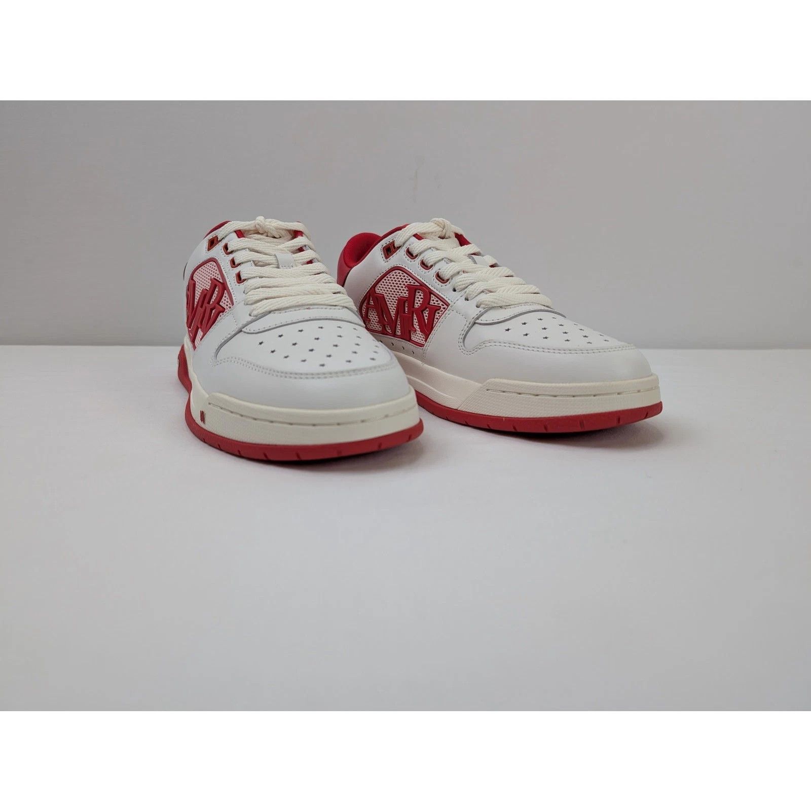 Amiri o1rshd1 Classic Low top Sneakers in White/Red Size US 10 / EU 43 - 5 Thumbnail