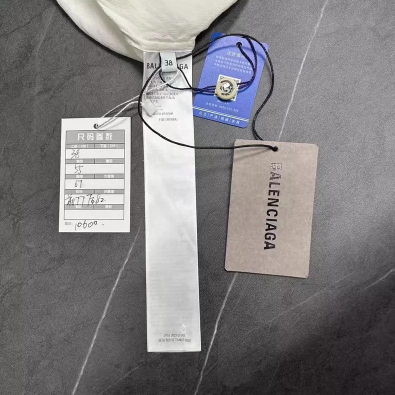 Balenciaga Balenciaga Pleated Silk Double Logo Shirt-2506 Size US M / EU 48-50 / 2 - 6 Thumbnail
