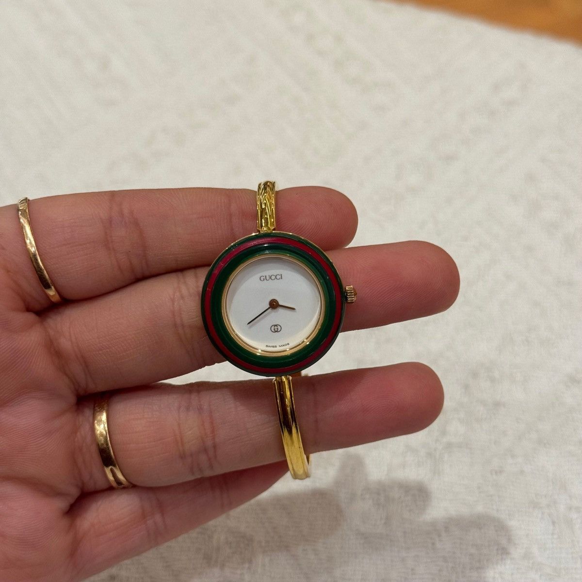 Gucci Gucci Bezel Watch Size ONE SIZE - 2 Thumbnail
