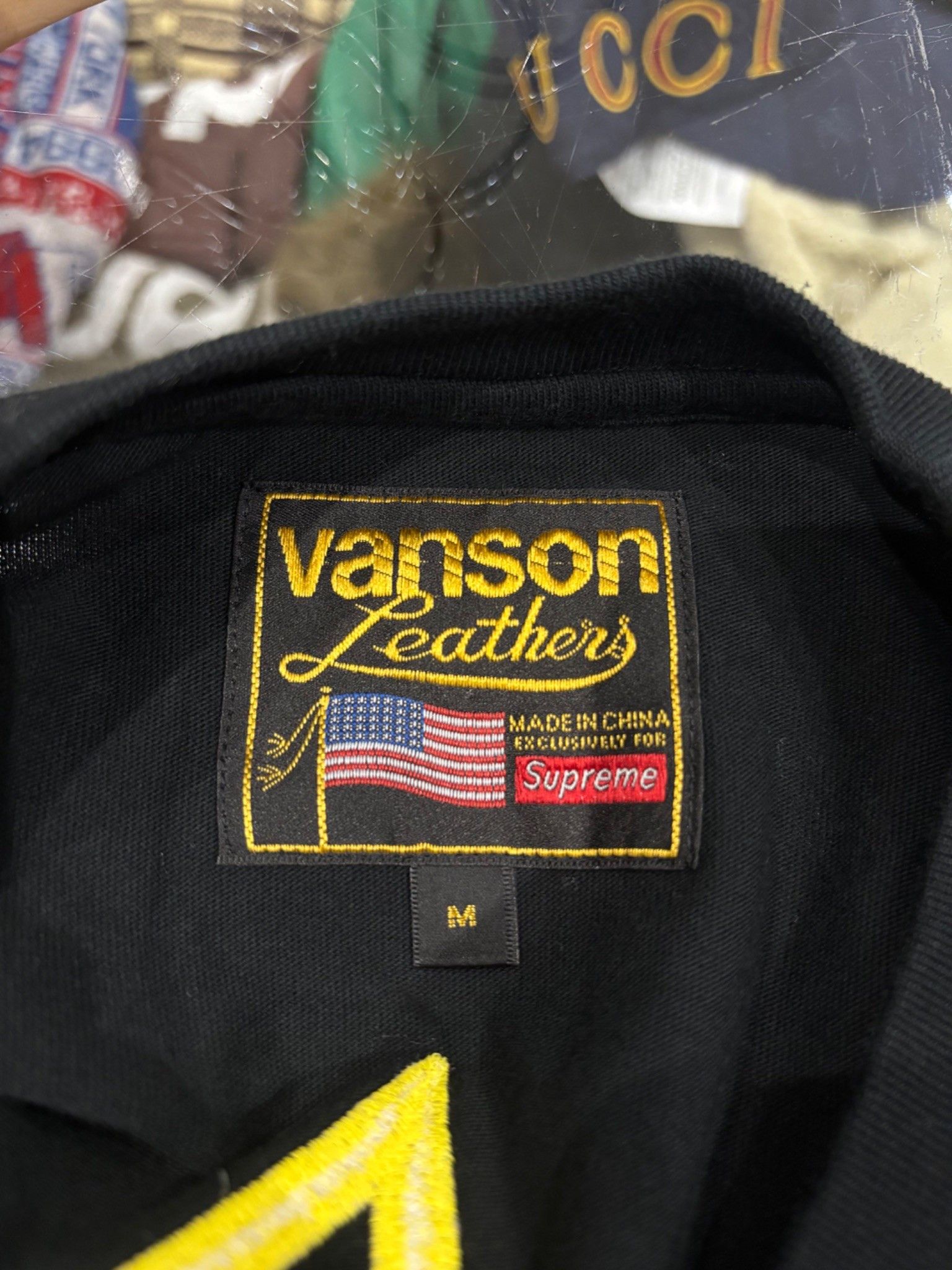 Supreme Supreme Vanson Leathers L/S Top Black Size US M / EU 48-50 / 2 - 6 Thumbnail