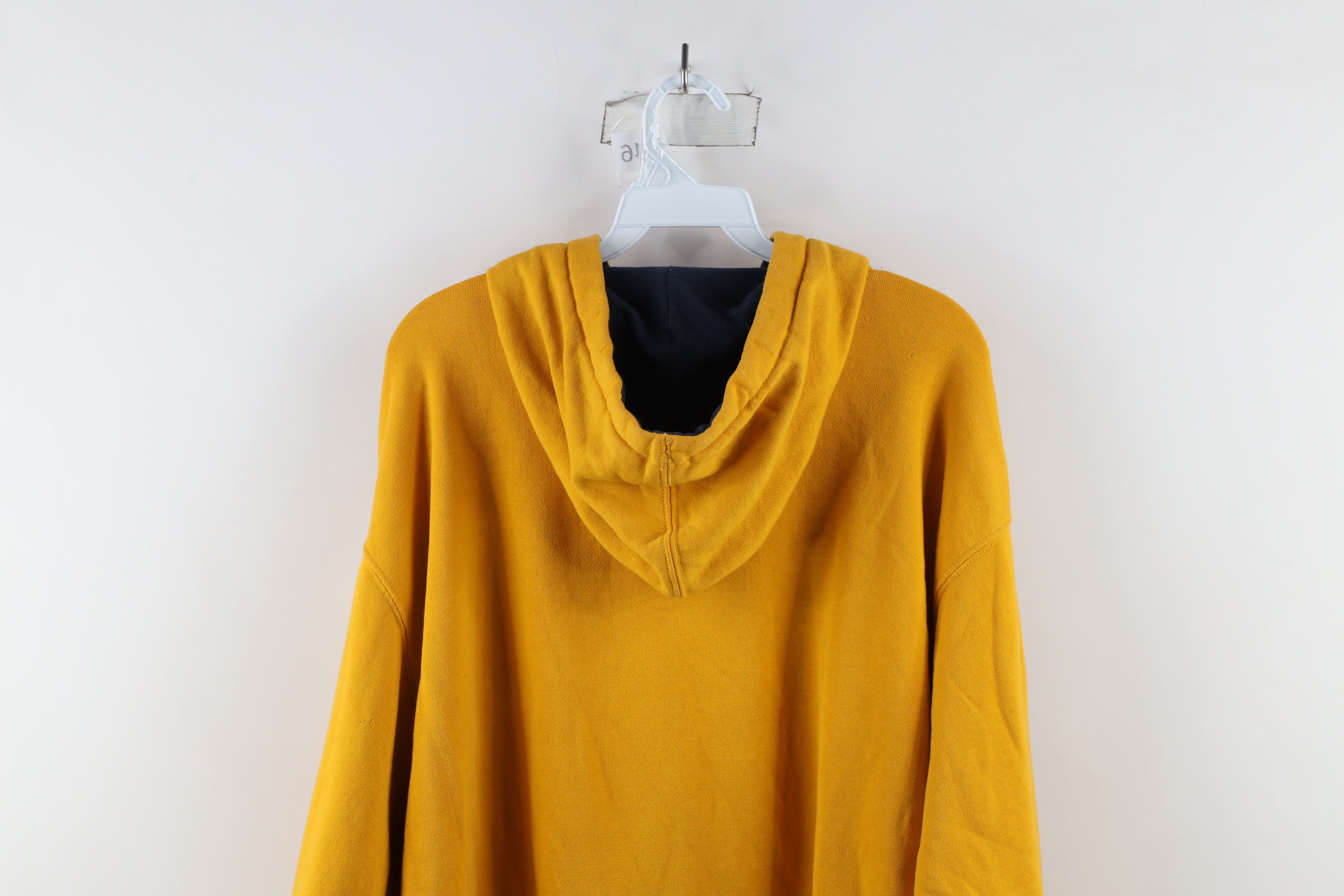 Vintage Vintage 90s Script University of Michigan Hoodie Sweatshirt Size US L / EU 52-54 / 3 - 12 Thumbnail
