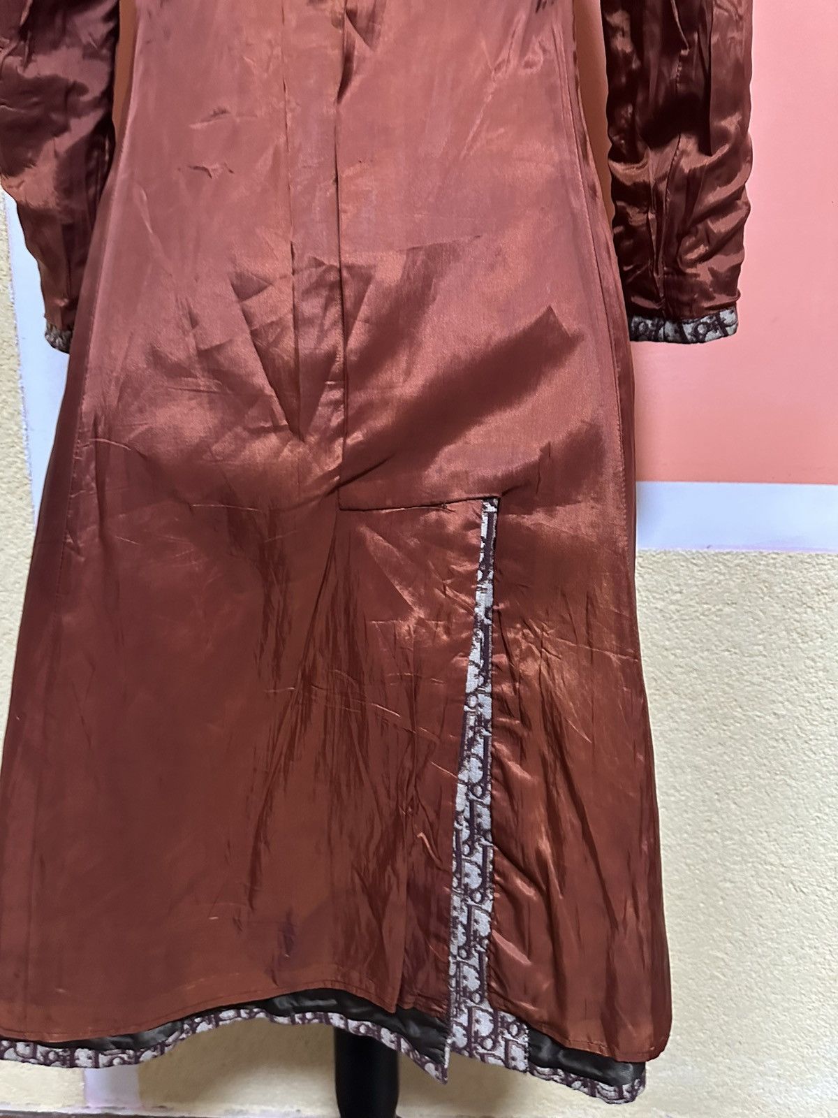 Christian Dior Monsieur Christian Dior by Marc Bohan 1970's Trotter Logo Print trenc Size XL / US 12-14 / IT 48-50 - 21 Thumbnail