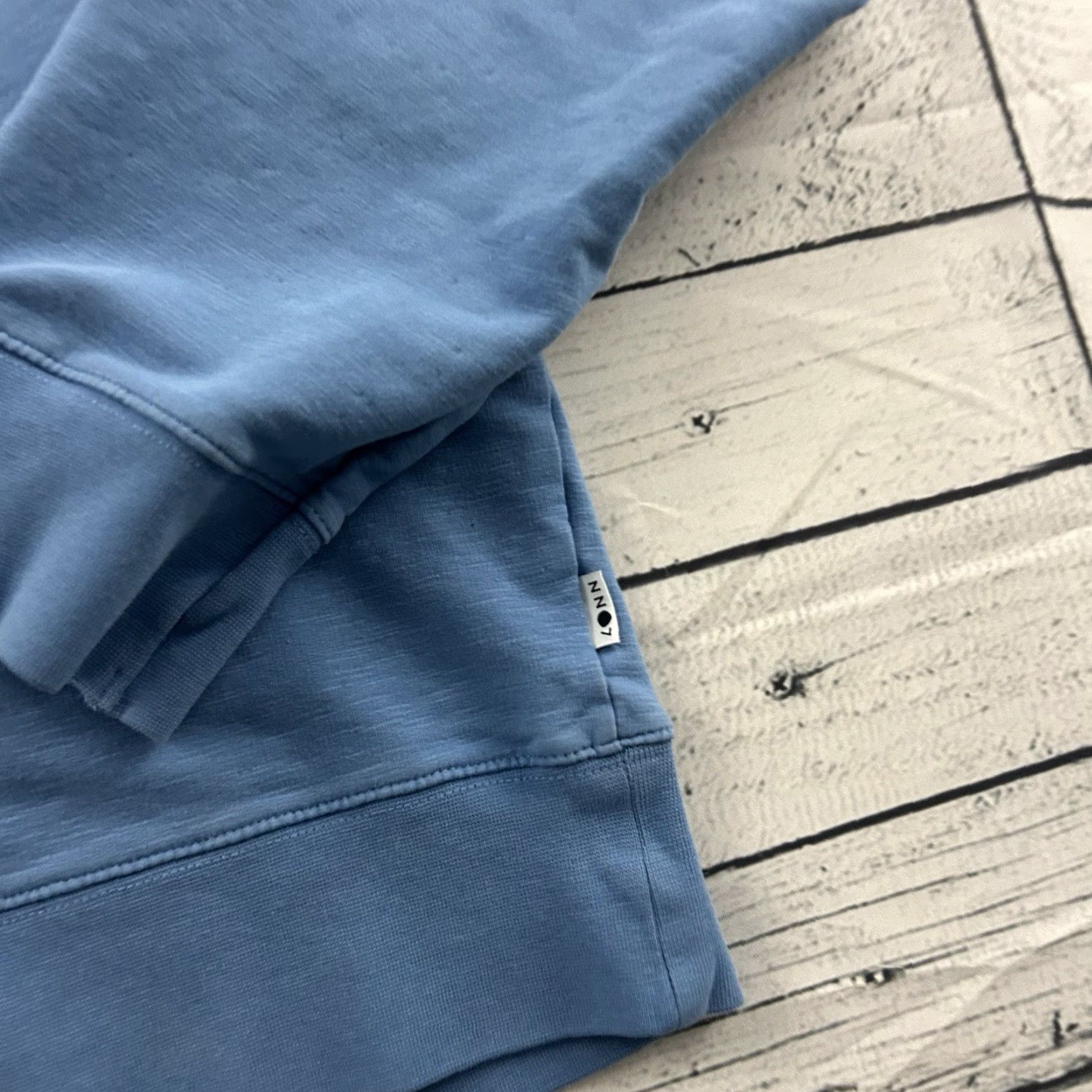 Vintage No Nationality NNO7 Crewneck Sweatshirt Men L Blue Pullover Sweatshirt Size US L / EU 52-54 / 3 - 2 Thumbnail