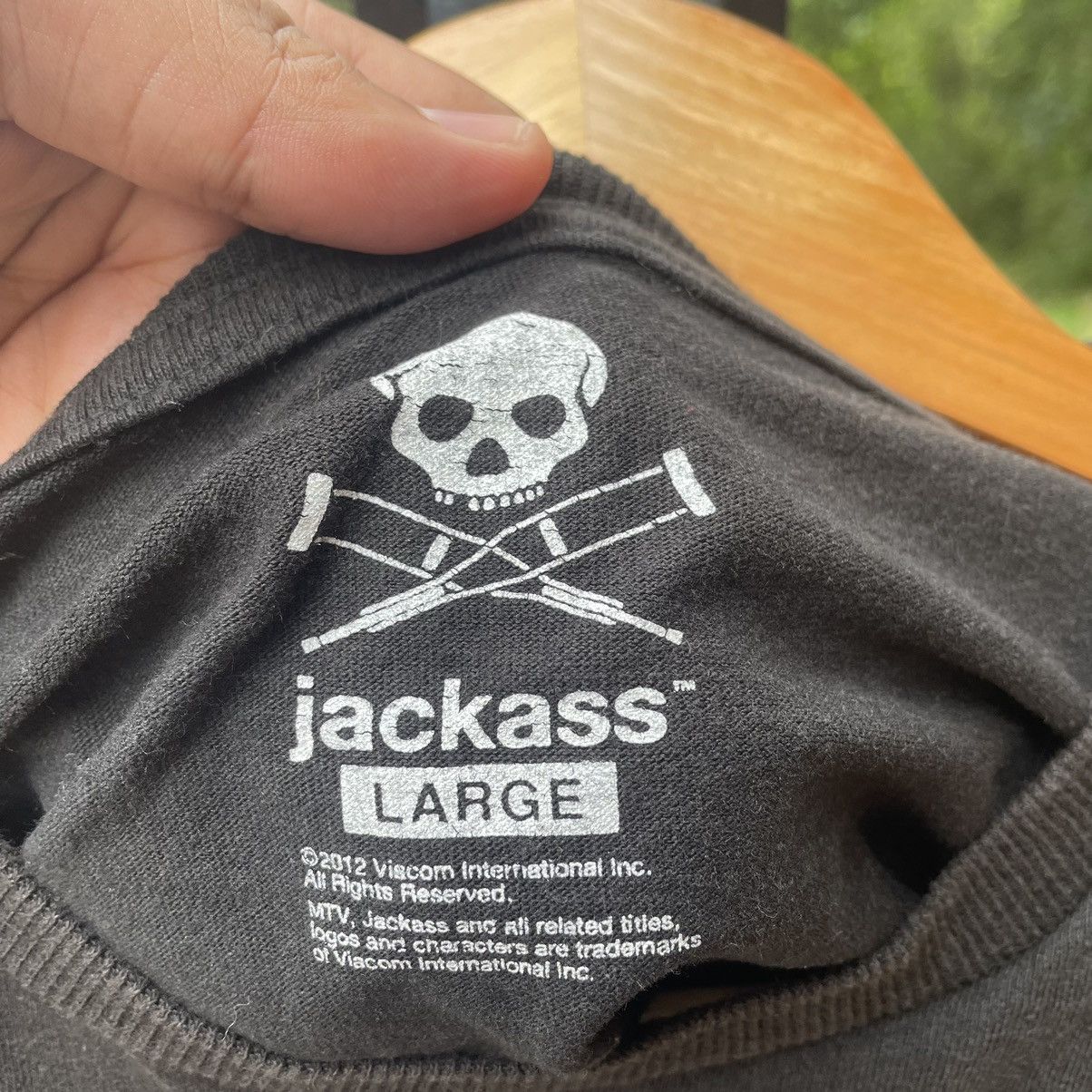Mtv 🔥🔥Jackass MTV TV Show Skull Promo Crew Tee Size US L / EU 52-54 / 3 - 7 Thumbnail
