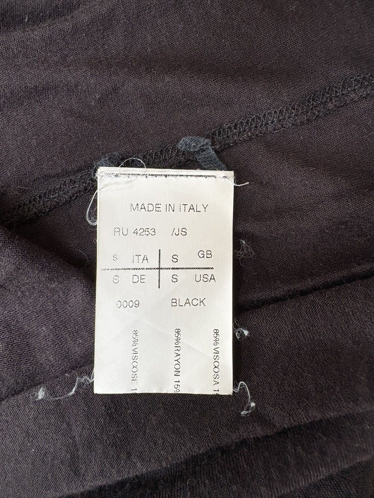 Rick Owens FW09 Crust Longsleeve Size US S / EU 44-46 / 1 - 3 Thumbnail