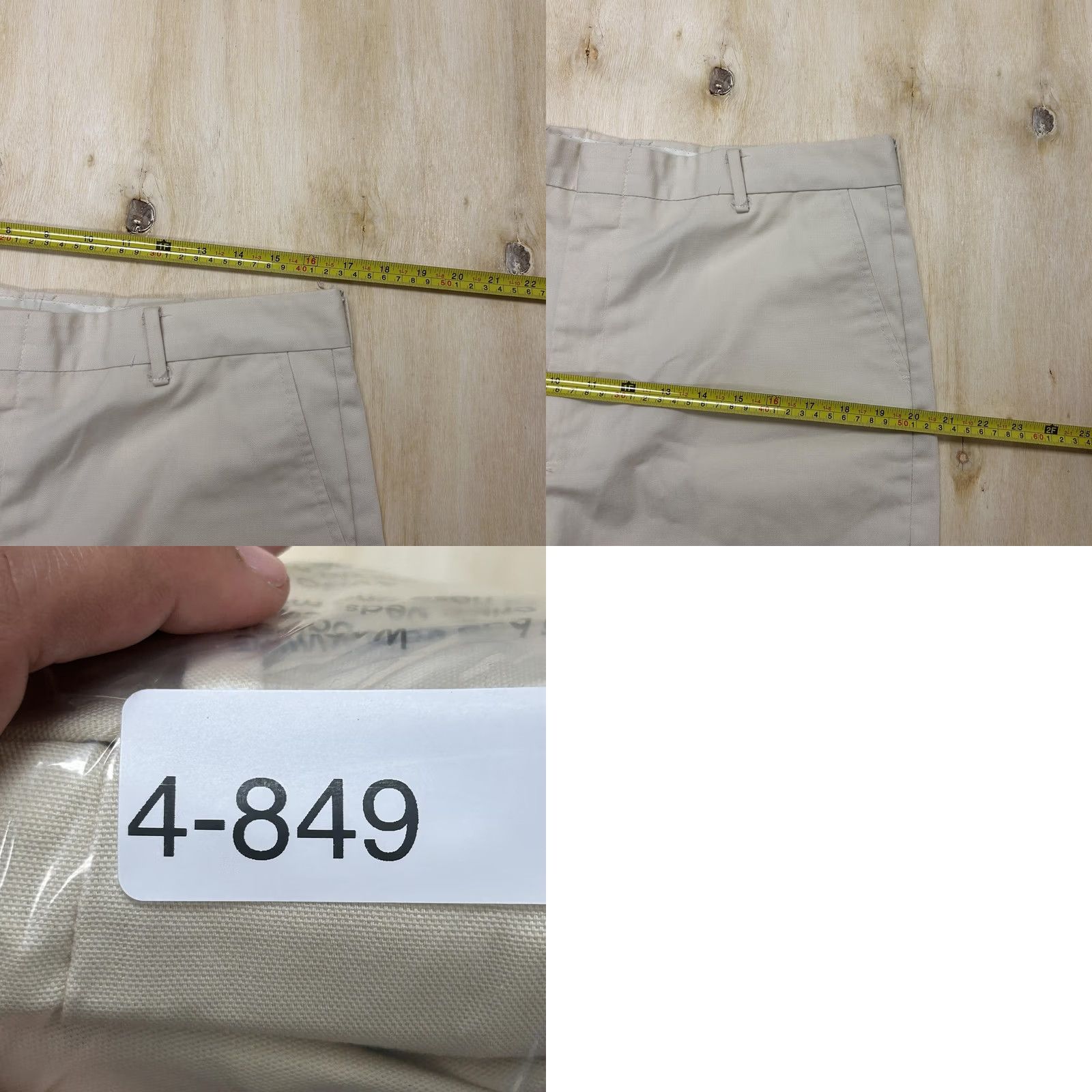 Vintage Knightsbridge Chino Shorts Mens 36 Beige Canvas Flat Front 6" Inseam Shorts Mens 36 Beige Canvas Flat Front 6" Inseam Size US 36 / EU 52 - 8 Thumbnail