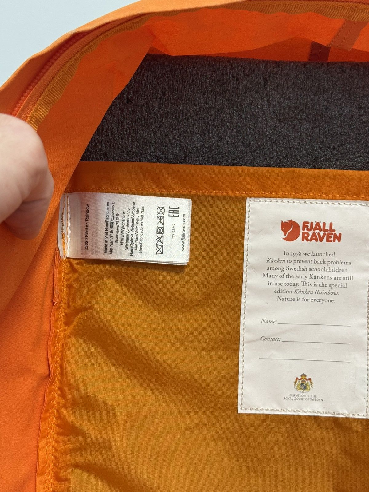 Fjallraven Fjallraven Kanken Ralnbow Y2K style Size ONE SIZE - 19 Thumbnail