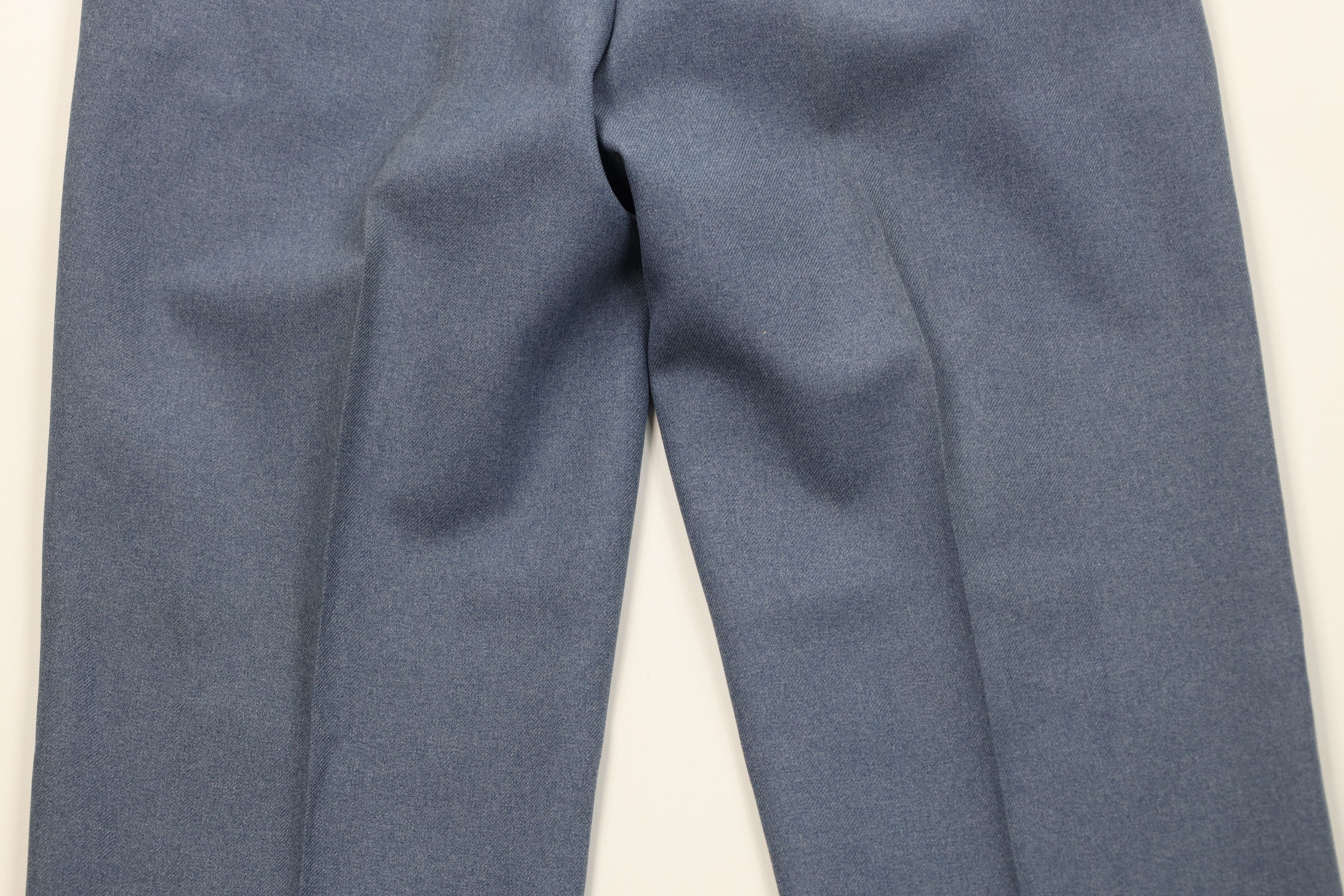 Levi's Vintage 80s Levis Knit Chino Pants Trousers Blue USA Size US 34 / EU 50 - 12 Thumbnail