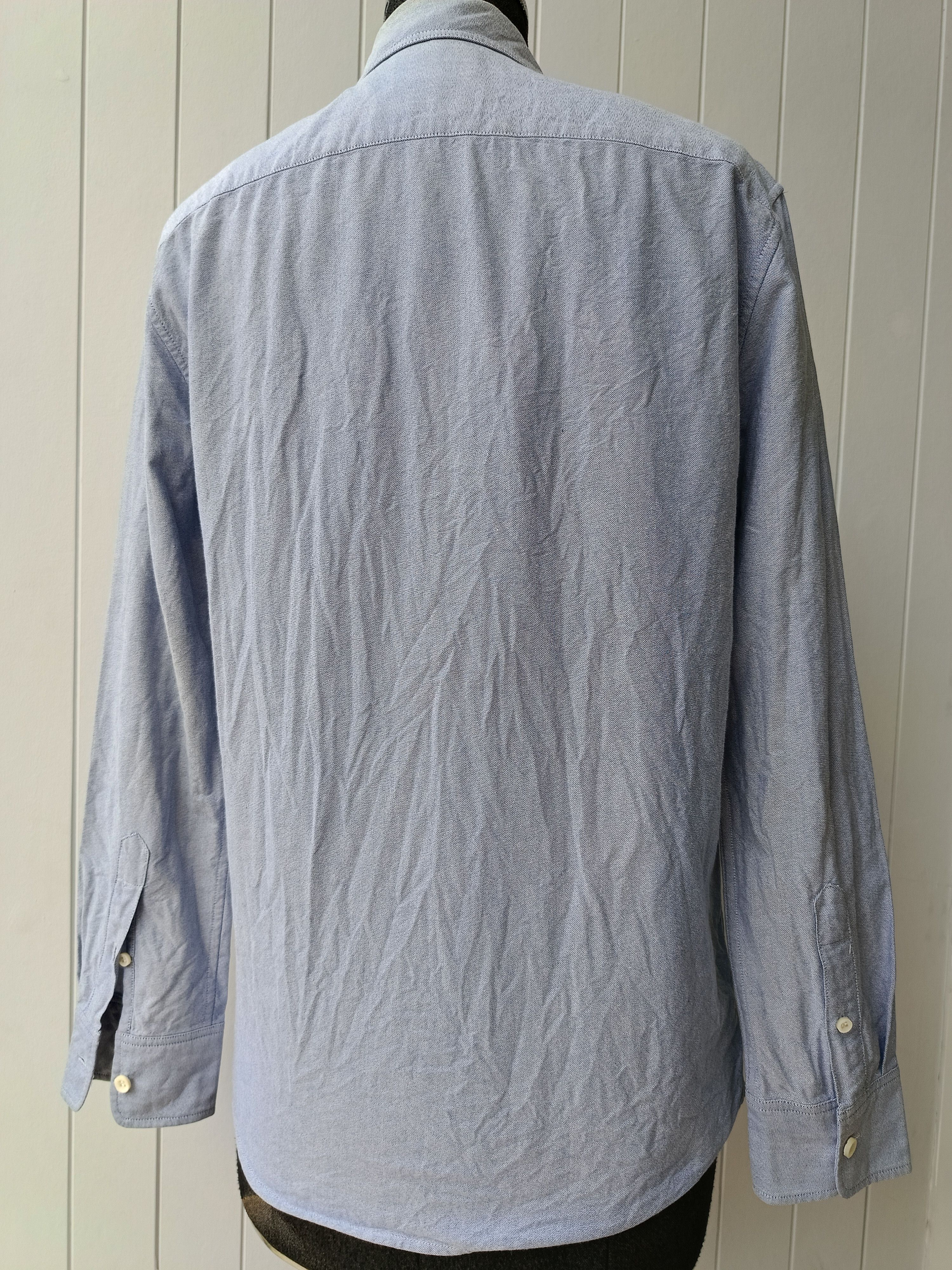 A.P.C. APC A.P.C. Rue Madame Paris blue oxford shirt XS Size US XS / EU 42 / 0 - 7 Thumbnail