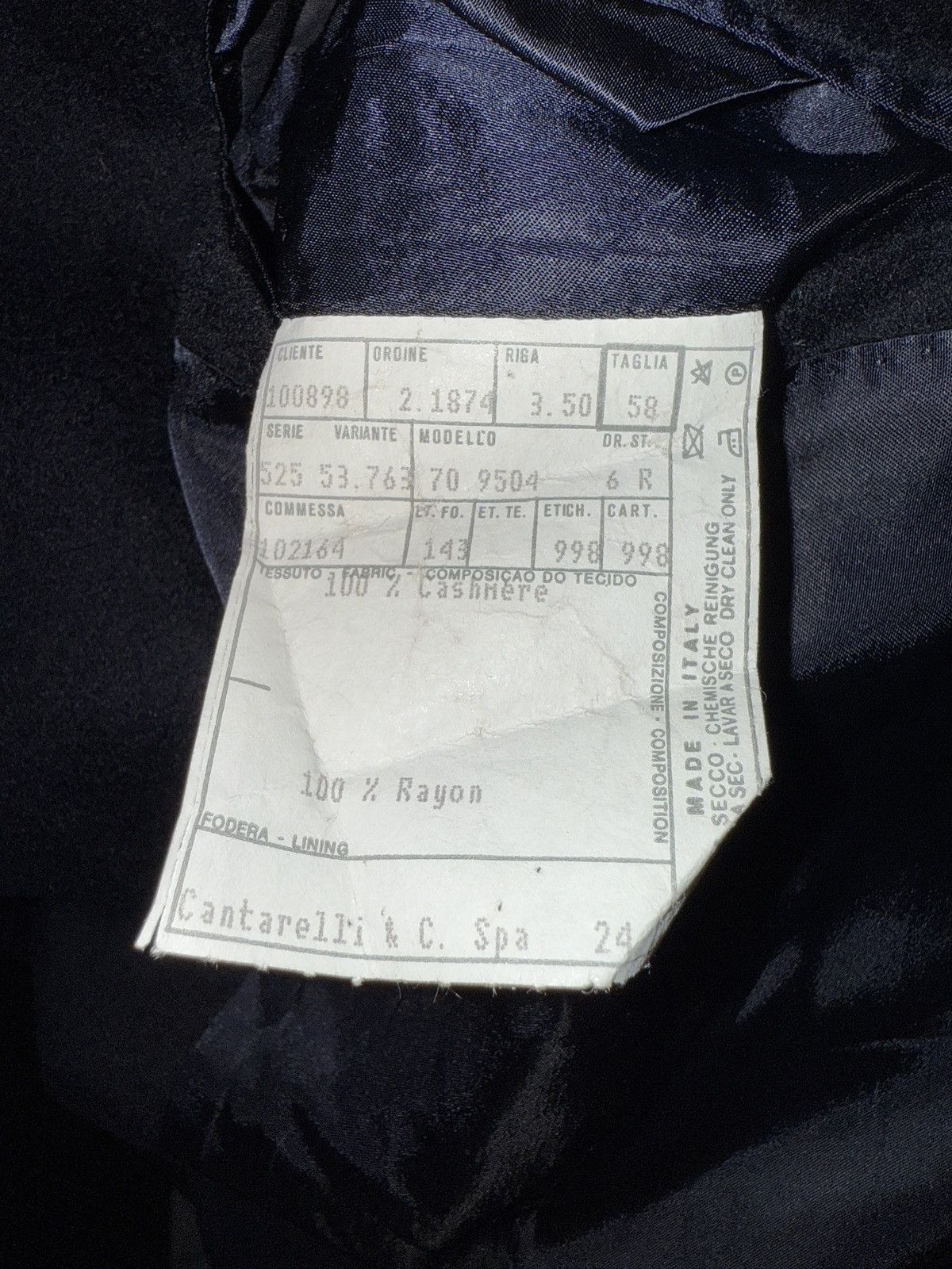 Bergdorf Goodman Bergdorf Goodman x Loro Piana lined Dark Blue Cashmere Coat Size US XXL / EU 58 / 5 - 9 Thumbnail