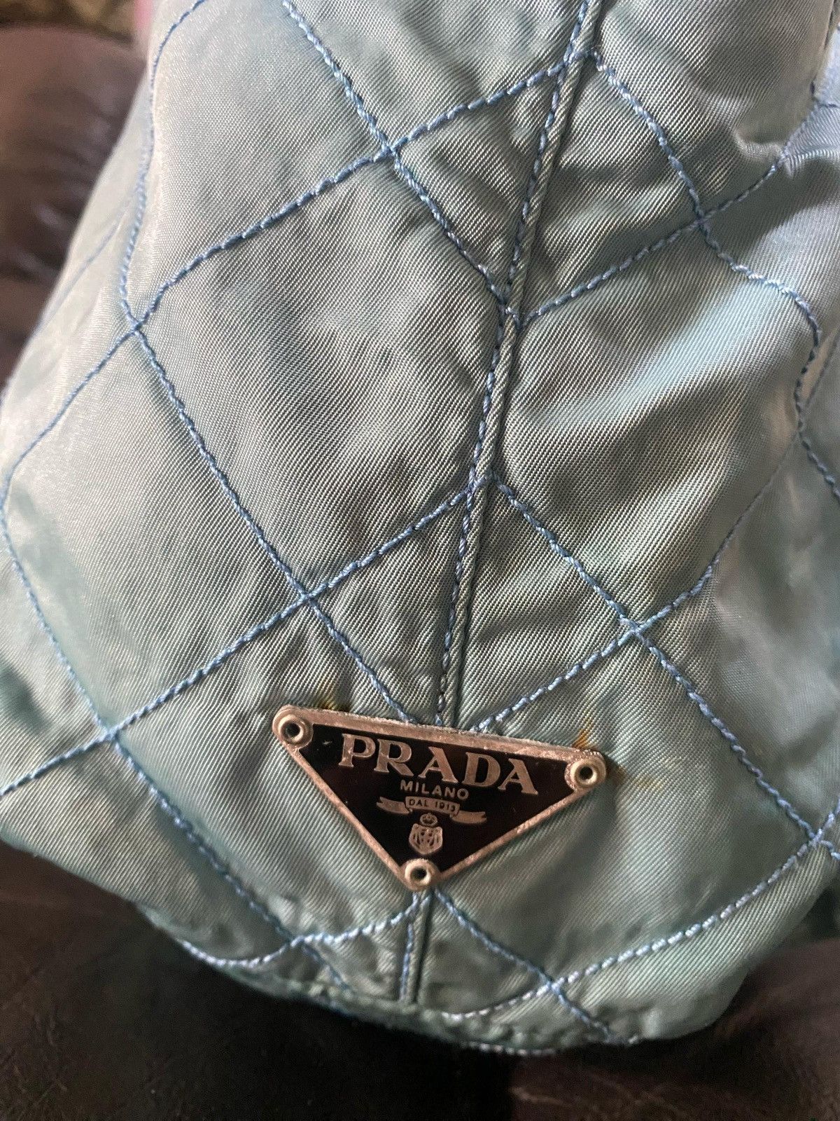 Prada Authentic Vintage Prada Tessuto Nyalon Tote Bag Size ONE SIZE - 7 Thumbnail