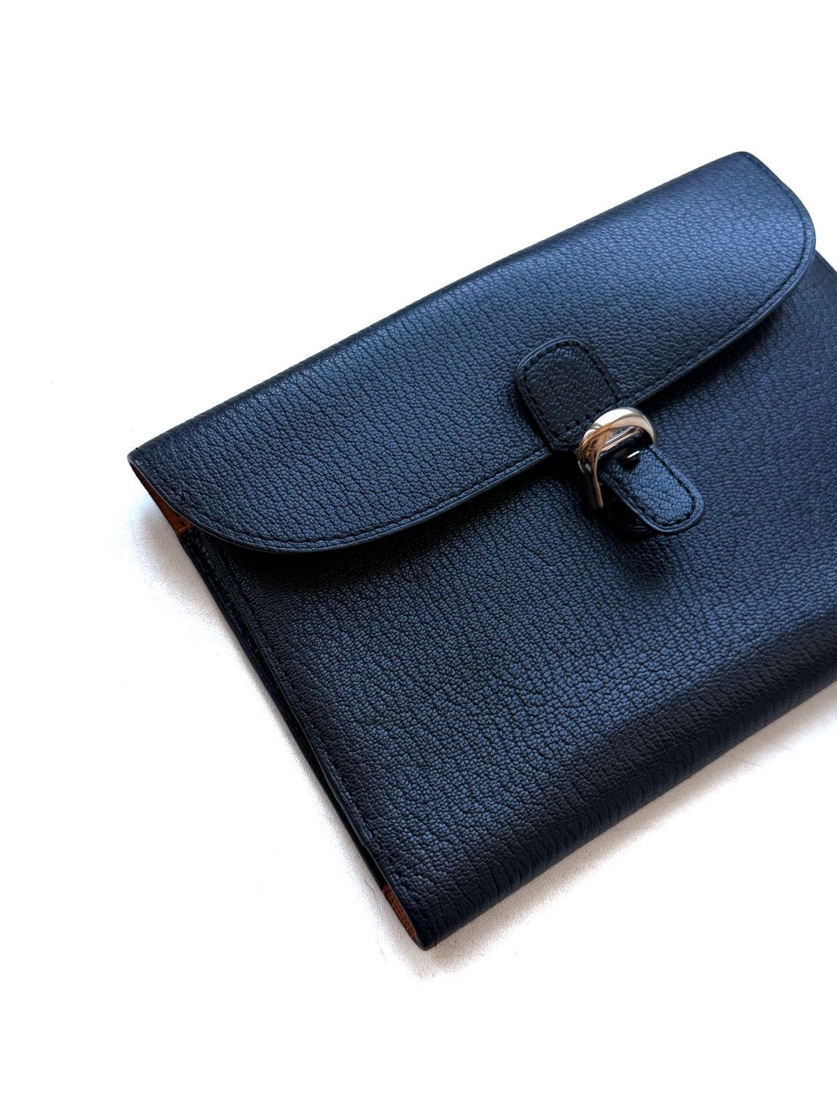 Delvaux Delvaux Blue Leather Wallet/ Organizer Luxury Style Size S Size ONE SIZE - 2 Thumbnail