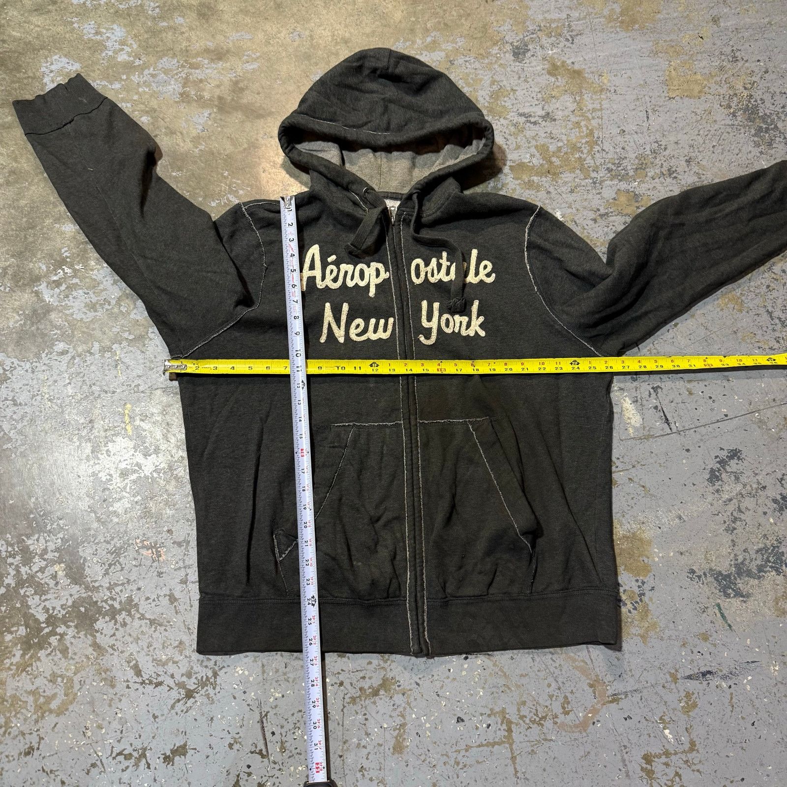 Aeropostale Y2K 2000’s Aeropostale Zip Up Hoodie 2XL Size US XXL / EU 58 / 5 - 4 Thumbnail