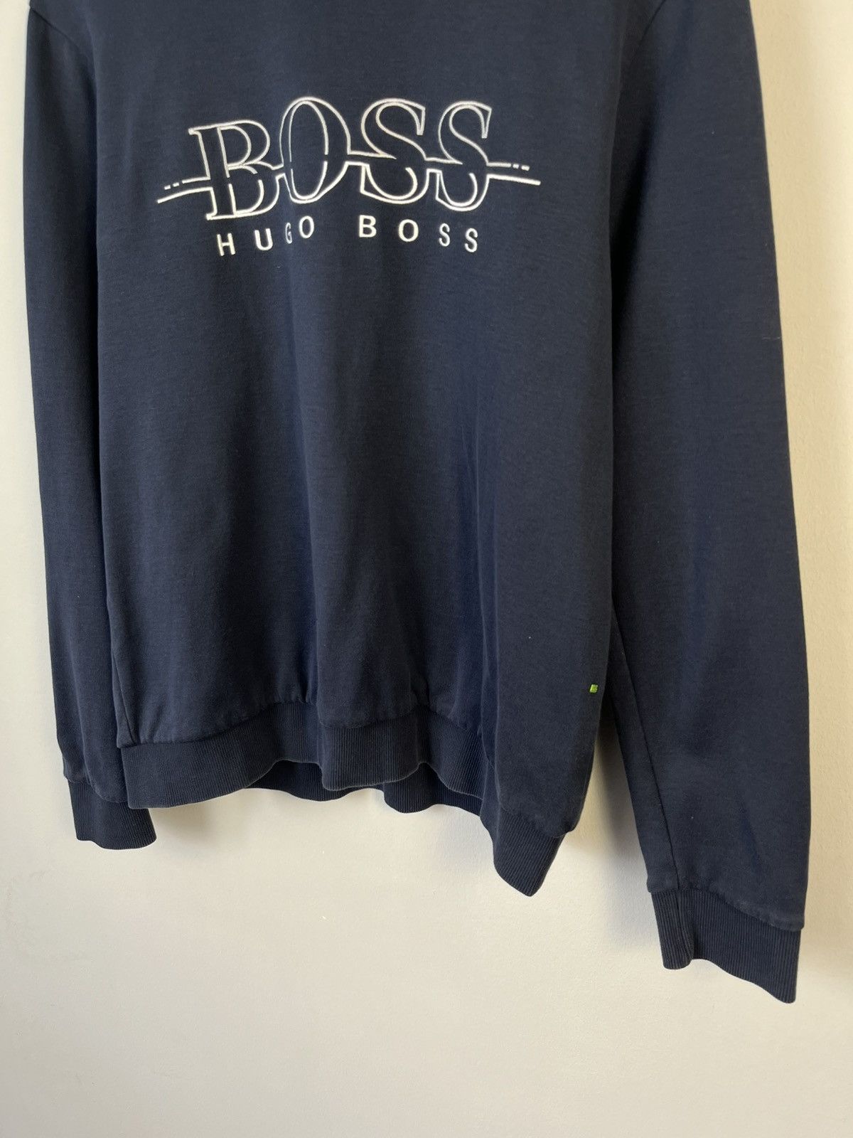 Hugo Boss Boss Hugo Boss Big Logo Cotton Sweatshirt Slim Fit Size US L / EU 52-54 / 3 - 4 Thumbnail