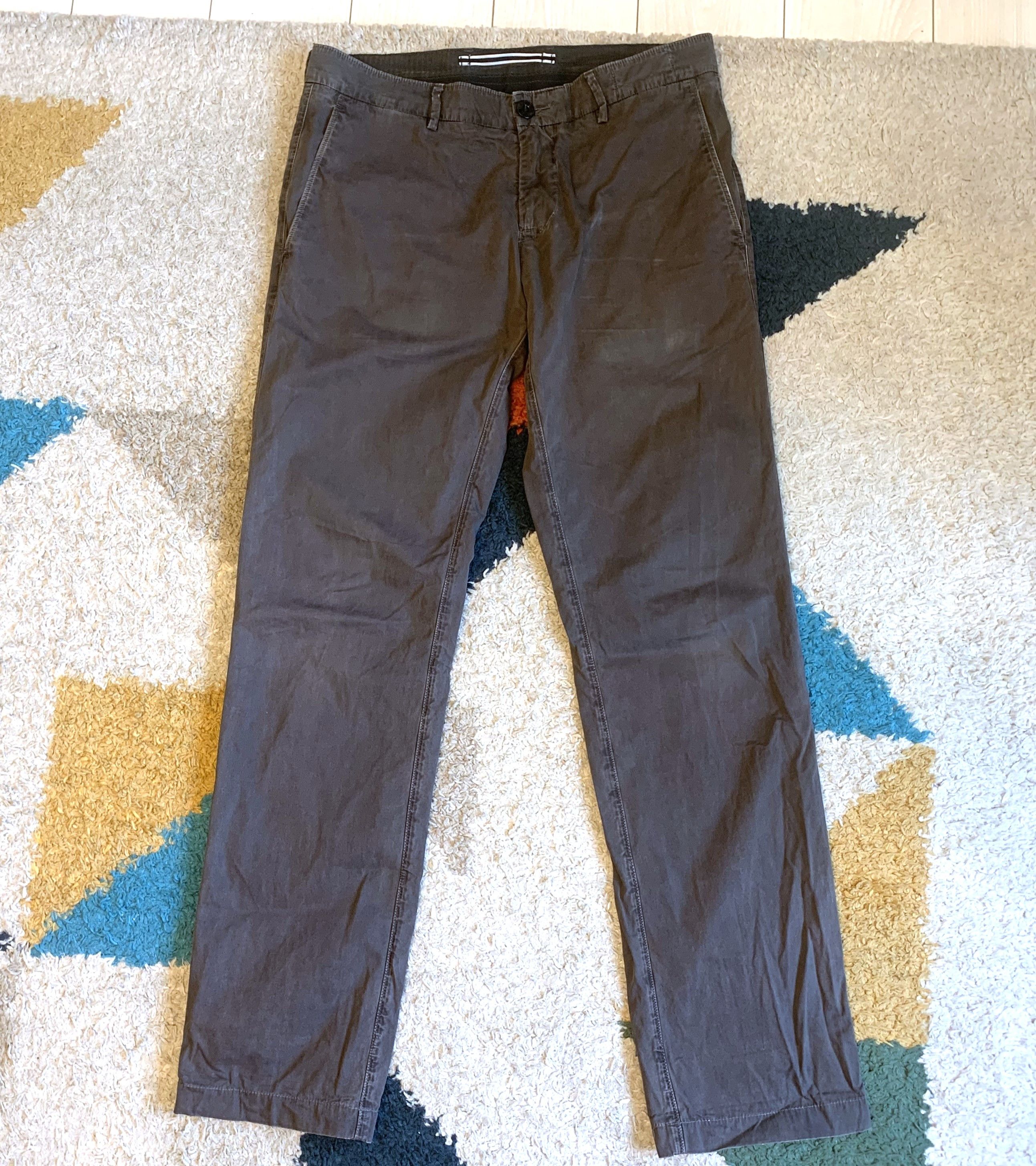 Stone Island Stone Island 2012ss garment dyed cotton chino pants, size 34 Size US 32 / EU 48 - 1 Thumbnail