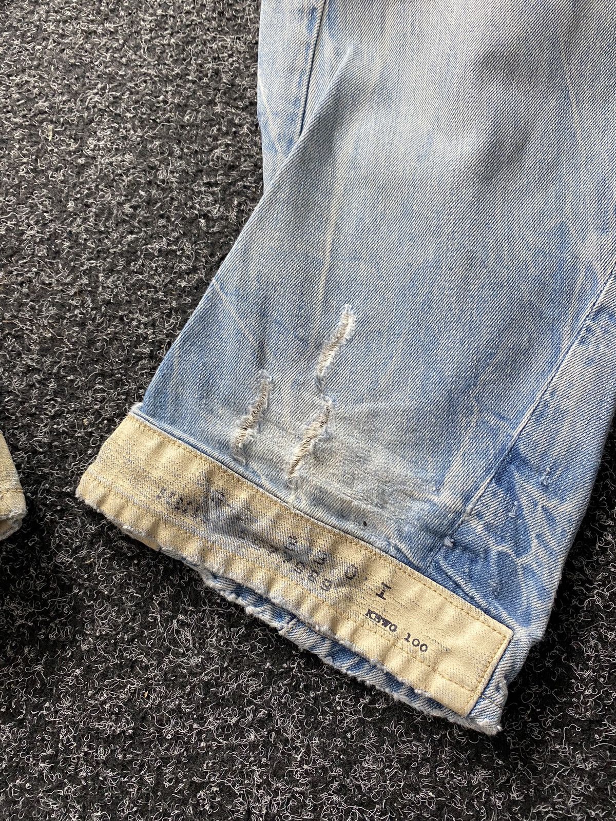 G-Star × Vintage 🔥G STAR OPIUM DISTRESSED TAPERED LOOSE JEANS 28 Size 28" / US 6 / IT 42 - 12 Thumbnail