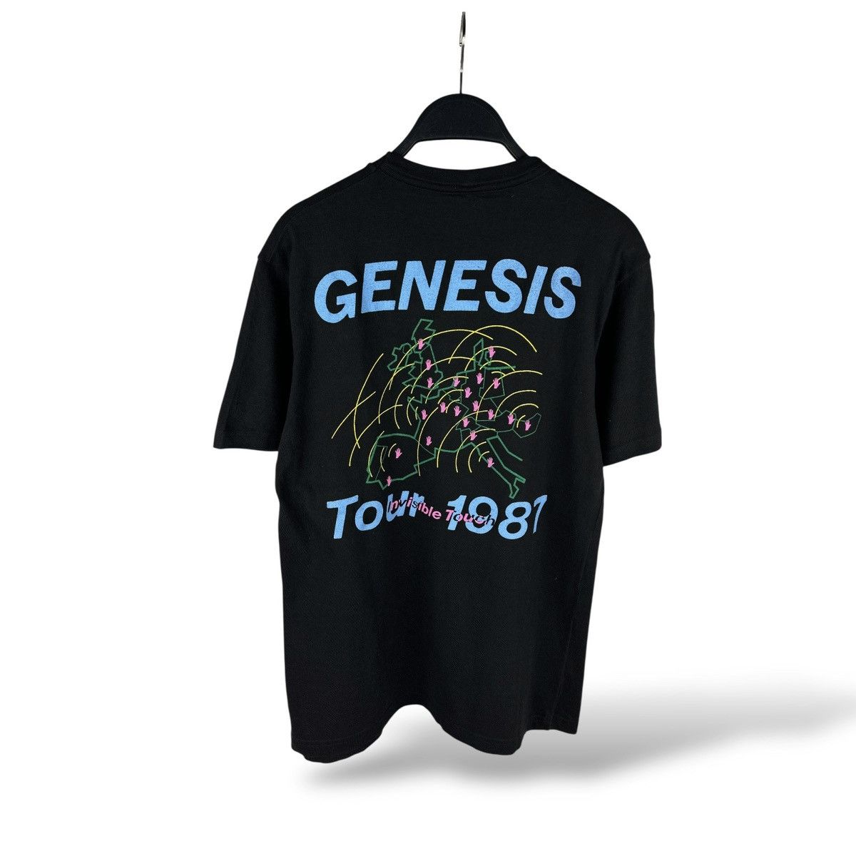Band Tees Vintage 1987 Genesis ‘Invisible Touch’ World Tour T-Shirt Size US M / EU 48-50 / 2 - 8 Thumbnail
