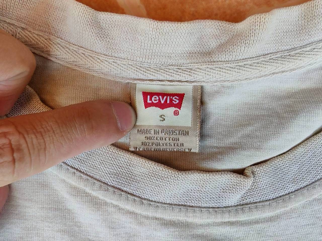 Levi's LEVI'S White Tag Pocket Vintage T Shirt 90's 18/29 Blank Tee Size US S / EU 44-46 / 1 - 5 Thumbnail