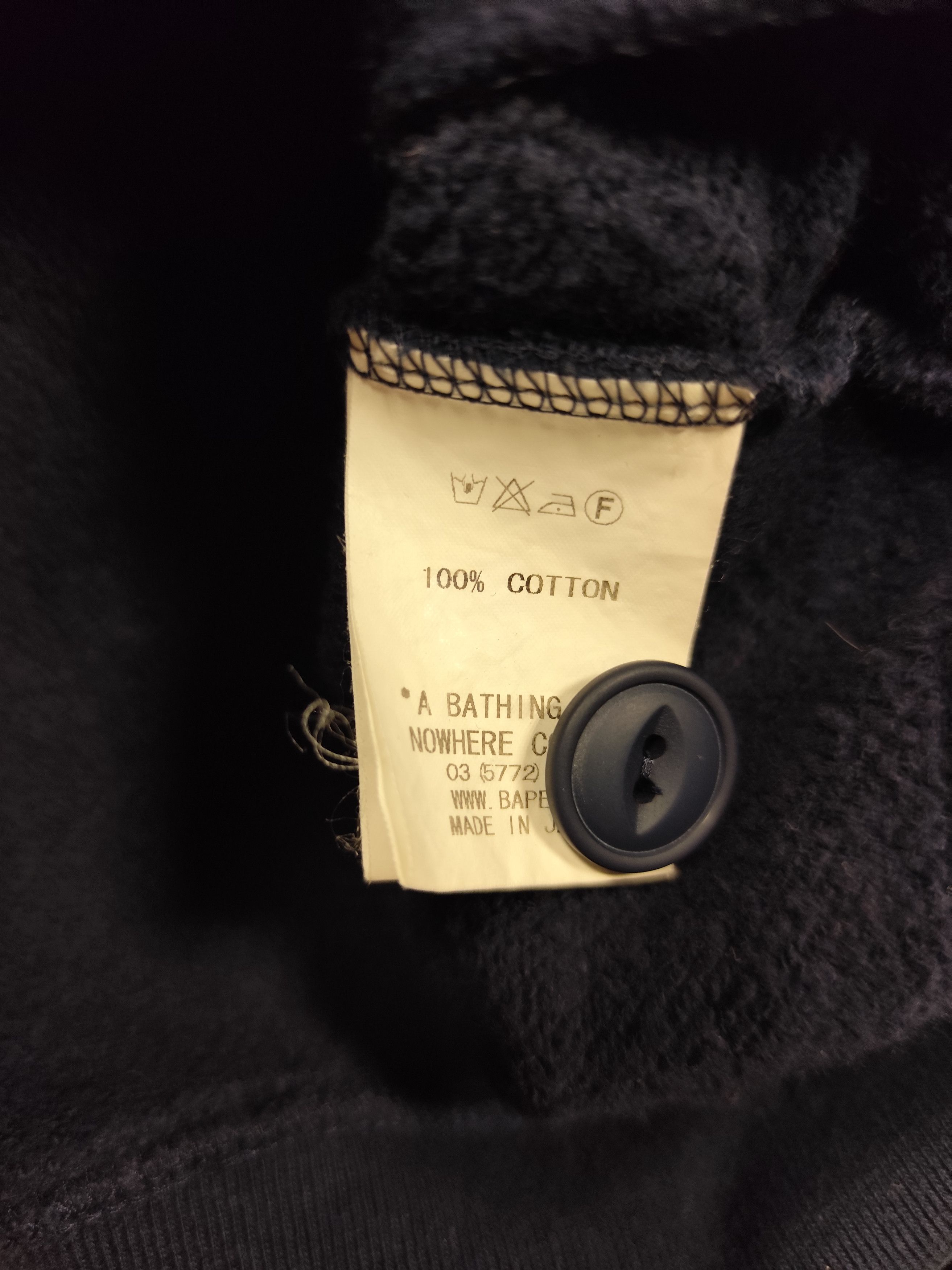 Bape Bape cardigan distressed sunfaded Size US M / EU 48-50 / 2 - 6 Thumbnail