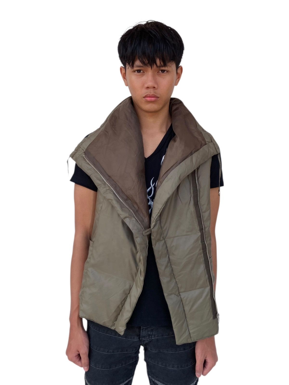 If Six Was Nine 2000s Comme Ca Ism - Apocalypse Style Vest Jacket Size US M / EU 48-50 / 2 - 4 Thumbnail
