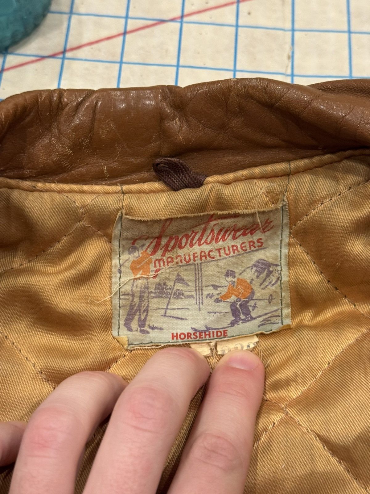 Vintage Vintage Sportswear Manufacturers Horse Hide Fringe Western Size US M / EU 48-50 / 2 - 9 Thumbnail