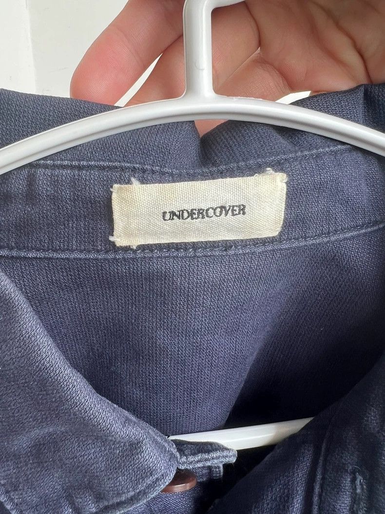 Undercover UNDERCOVER10aw antidevil security washed panel shirt 2504-N Size US L / EU 52-54 / 3 - 3 Thumbnail