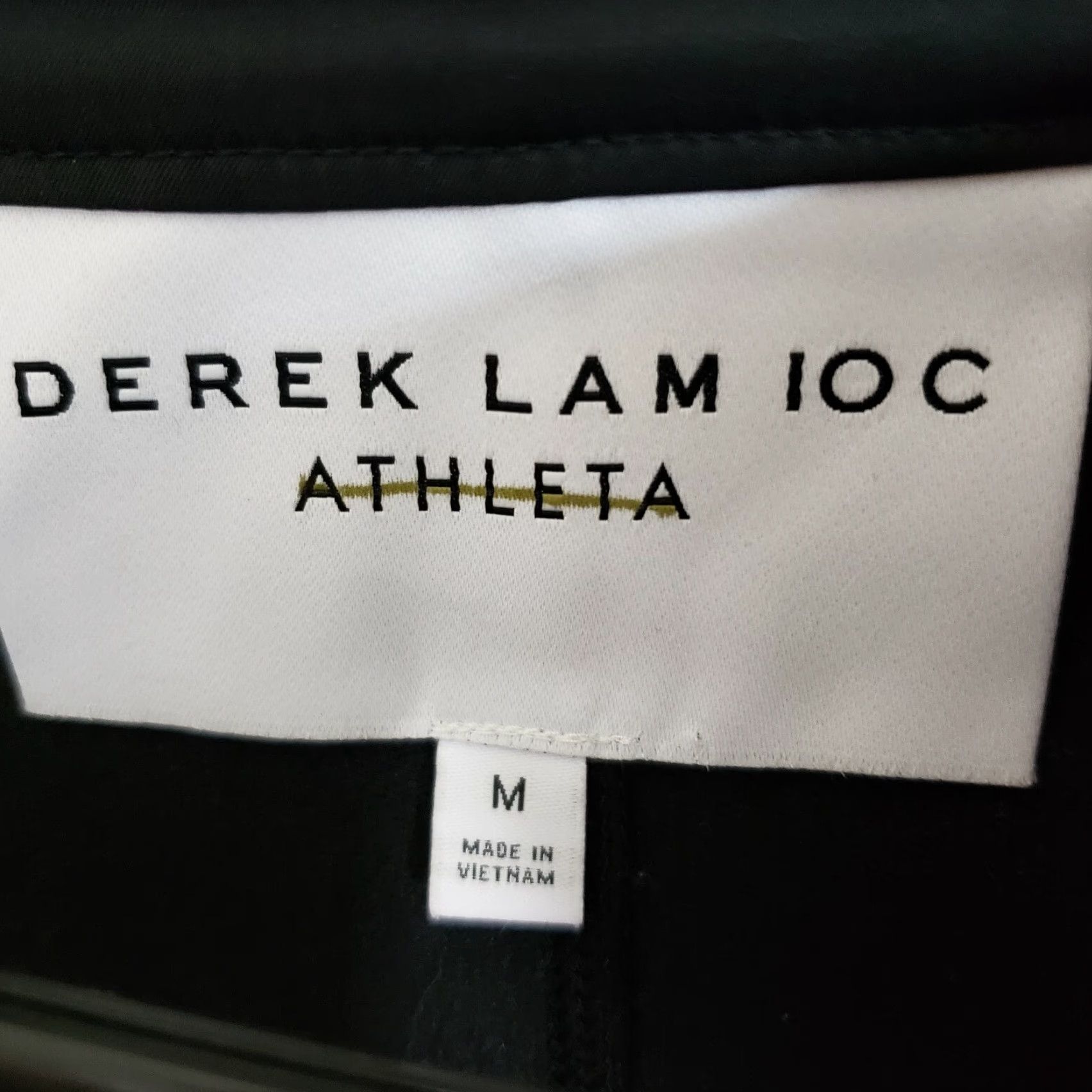Athleta Derek Lam Athleta Womens Velocity Jacket M Black Solid V-Neck Track Jacket Womens M Black Velocity Jacket Size M / US 6-8 / IT 42-44 - 5 Thumbnail