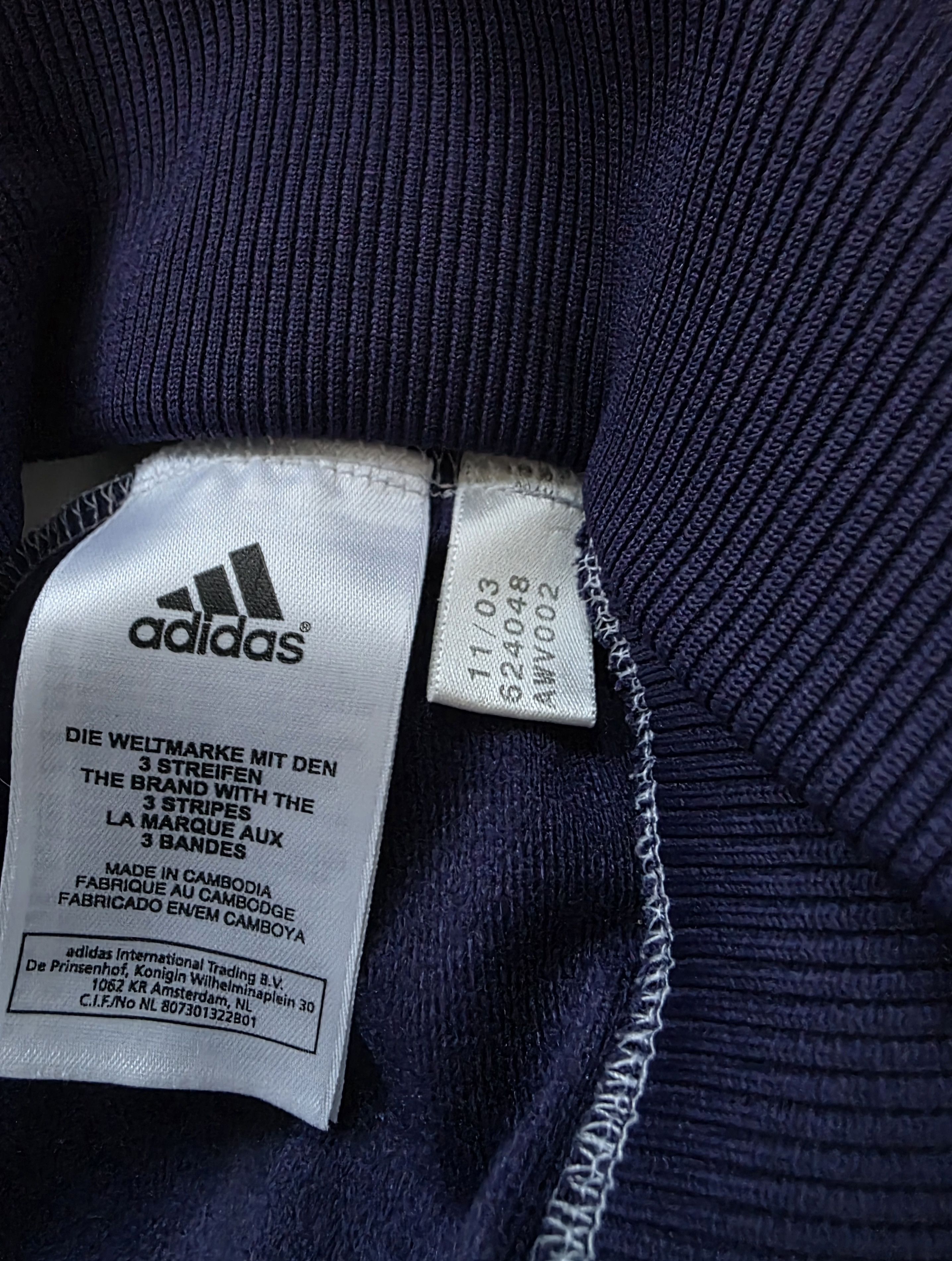 Adidas Adidas 3 women's sweatshirt M vintage 2003 Y2K Size M / US 6-8 / IT 42-44 - 9 Thumbnail