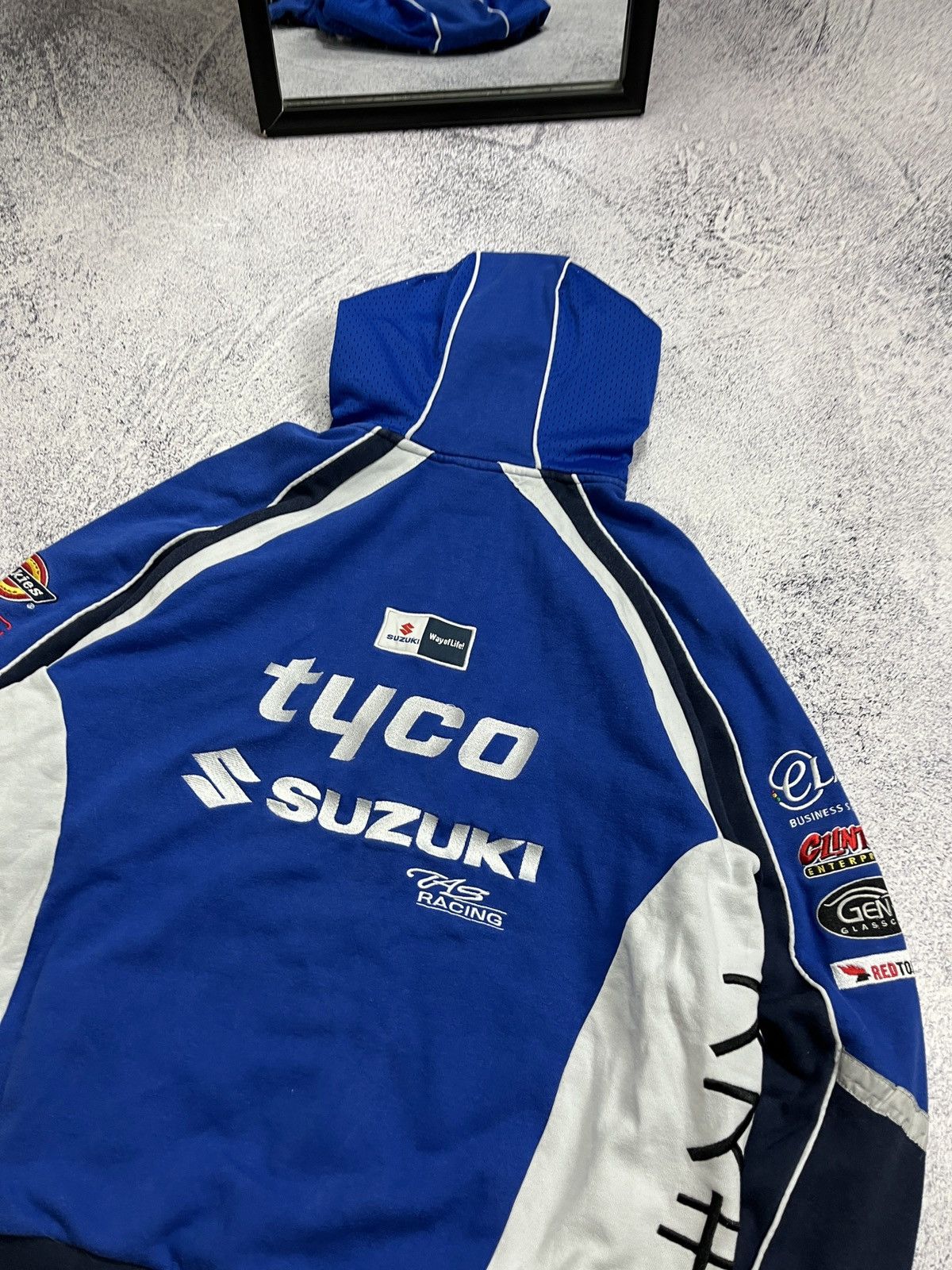Formula 1 Vintage Suzuki Tyco Yoshimura Japan Racing Track Jacket Rare Size US S / EU 44-46 / 1 - 13 Thumbnail