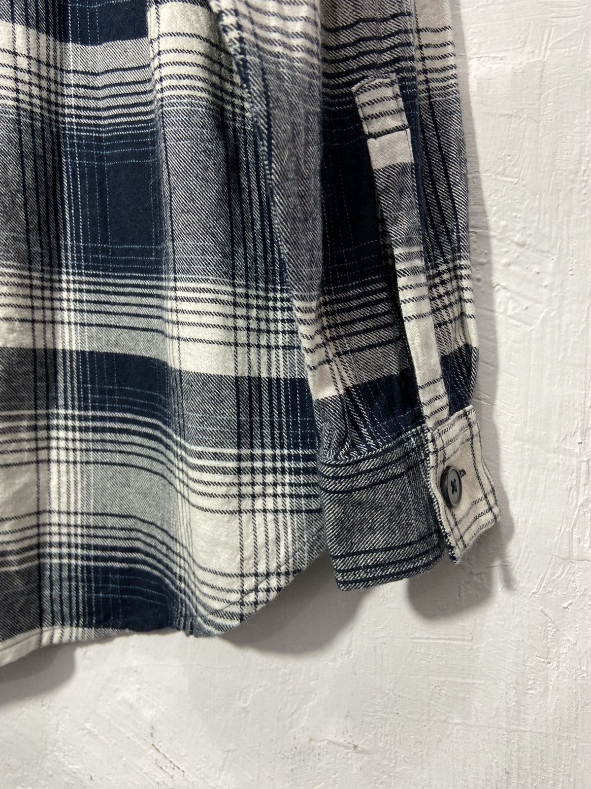 Flannel × Japanese Brand H&M Flannel Outer Shirt Y2K Style Size US L / EU 52-54 / 3 - 11 Thumbnail