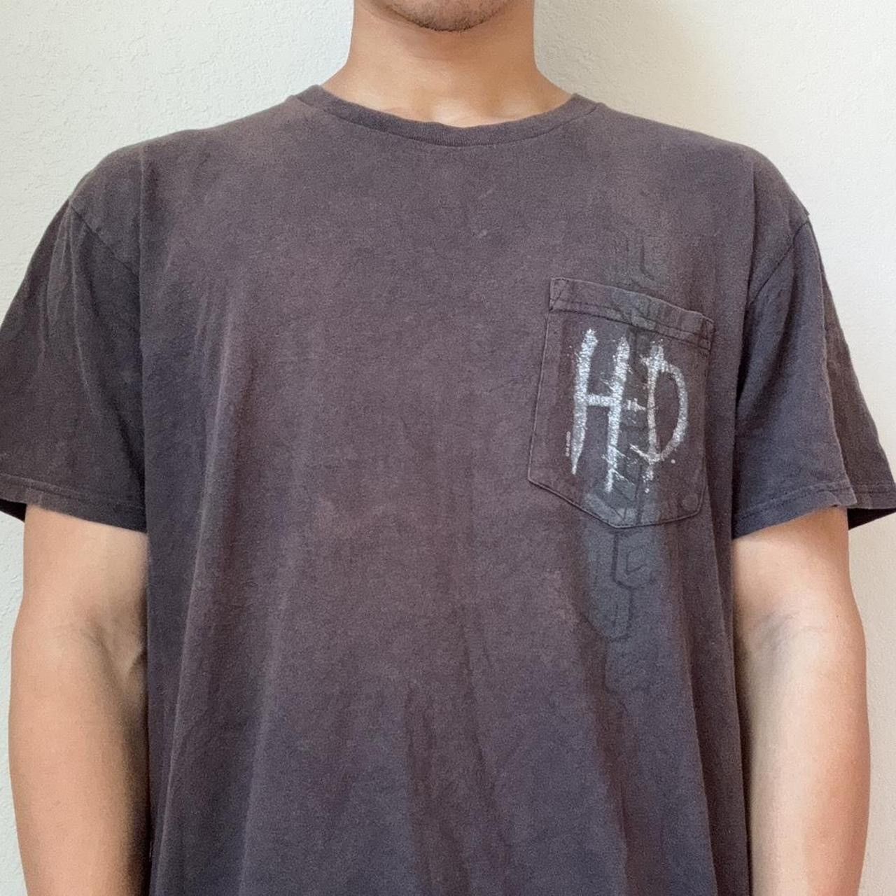 Harley Davidson × Vintage Vintage Harley Davidson Loveland Graphics Black Tee Shirt Size US L / EU 52-54 / 3 - 2 Thumbnail