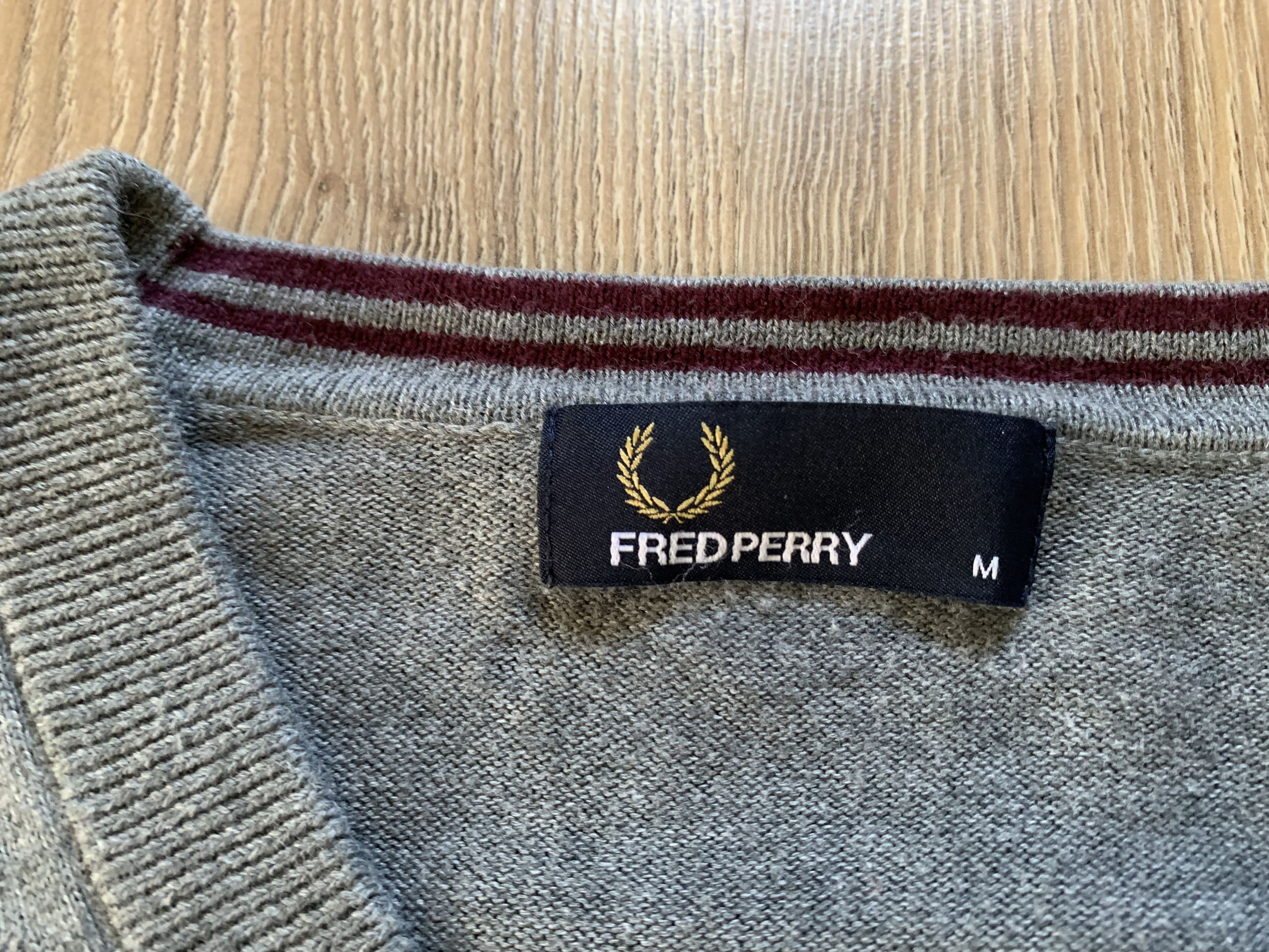Fred Perry × Vintage Fred Perry Classic Cotton Pullover Size US M / EU 48-50 / 2 - 5 Thumbnail
