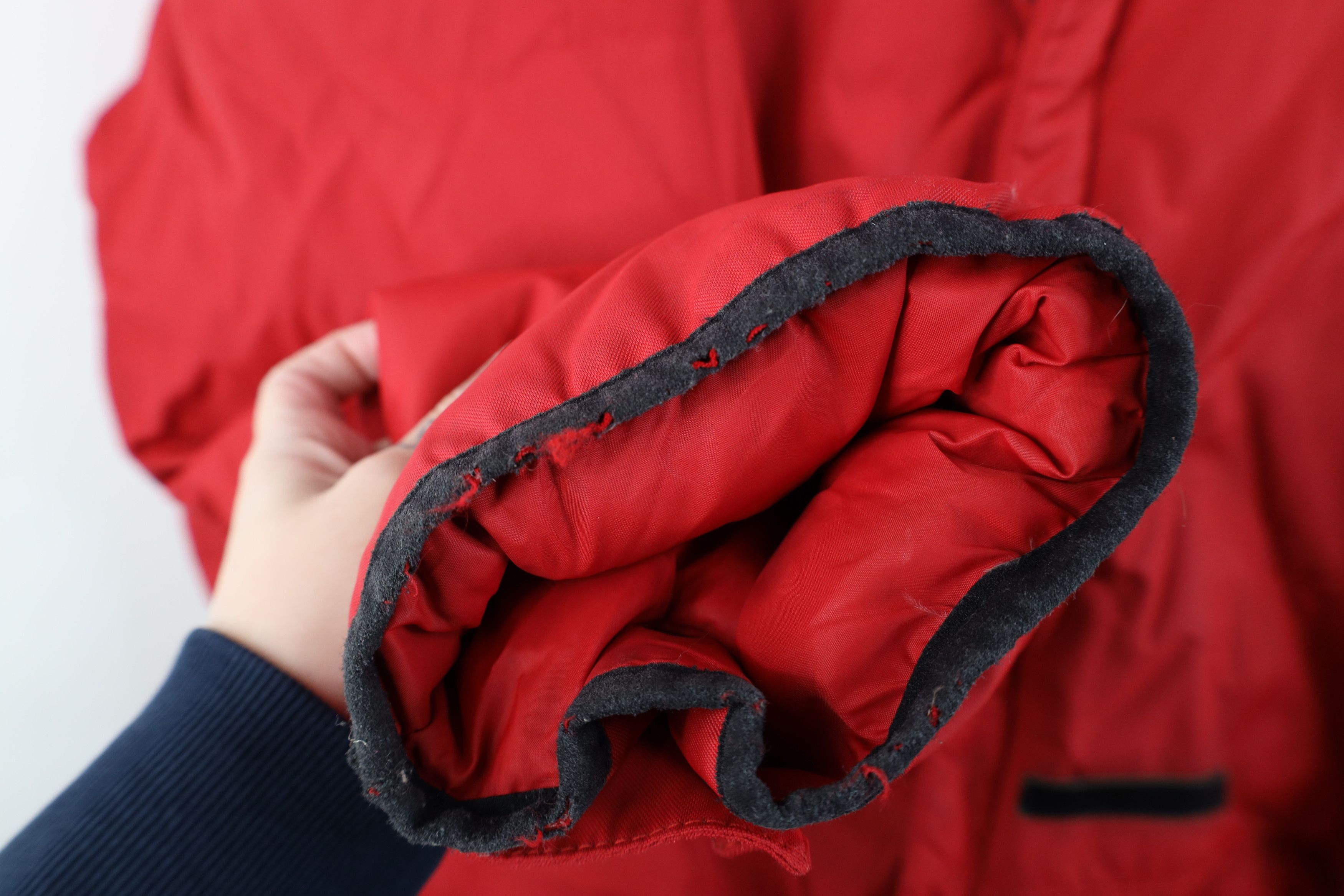 Ralph Lauren Vintage 90s Ralph Lauren Duck Down Puffer Bomber Jacket Red Size US XXL / EU 58 / 5 - 8 Thumbnail