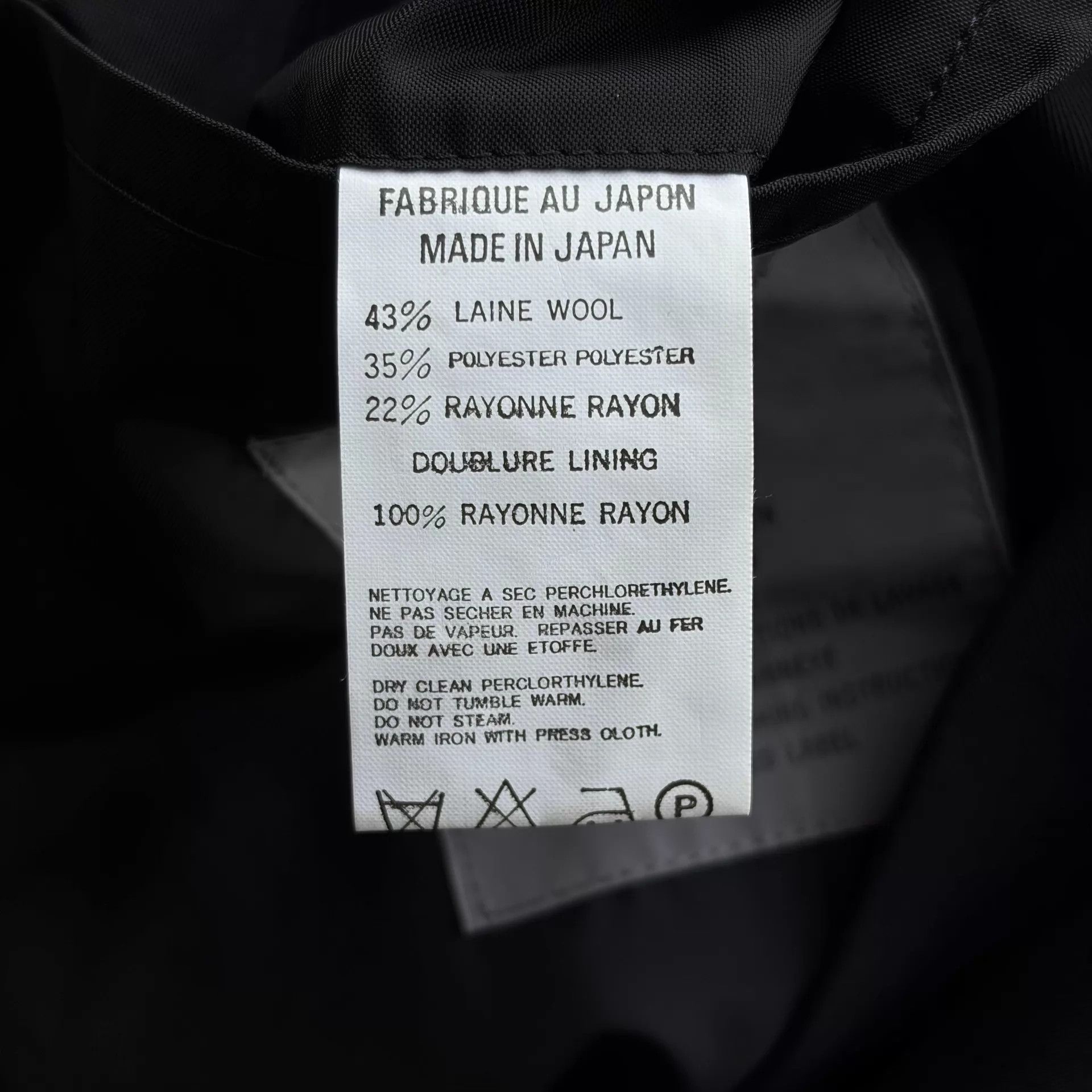 Yohji Yamamoto Yohji Yamamoto 99SS Pour Homme Arc Zip Blazer Size US S / EU 44-46 / 1 - 6 Thumbnail