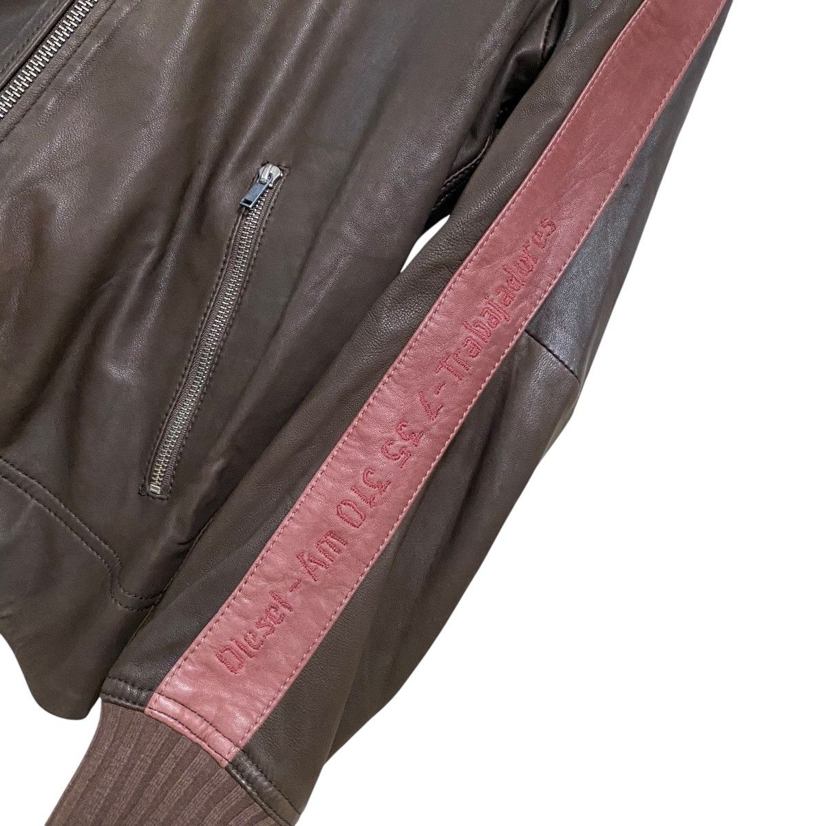 Diesel Vintage Diesel Leather Jacket 'Trabajadores Size US M / EU 48-50 / 2 - 7 Thumbnail