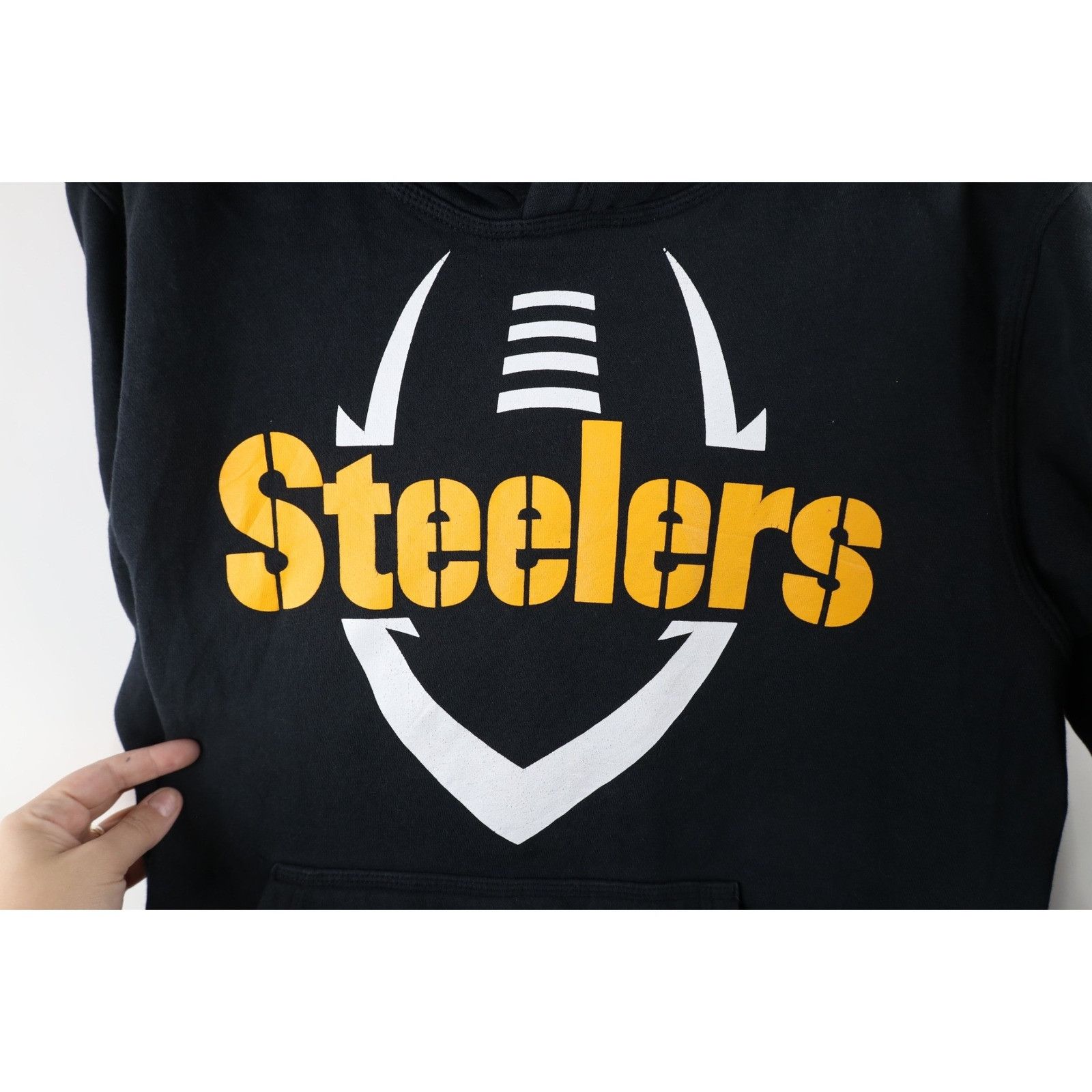 Nike Nike Spell Out Pittsburgh Steelers Football Hoodie Size US M / EU 48-50 / 2 - 8 Thumbnail