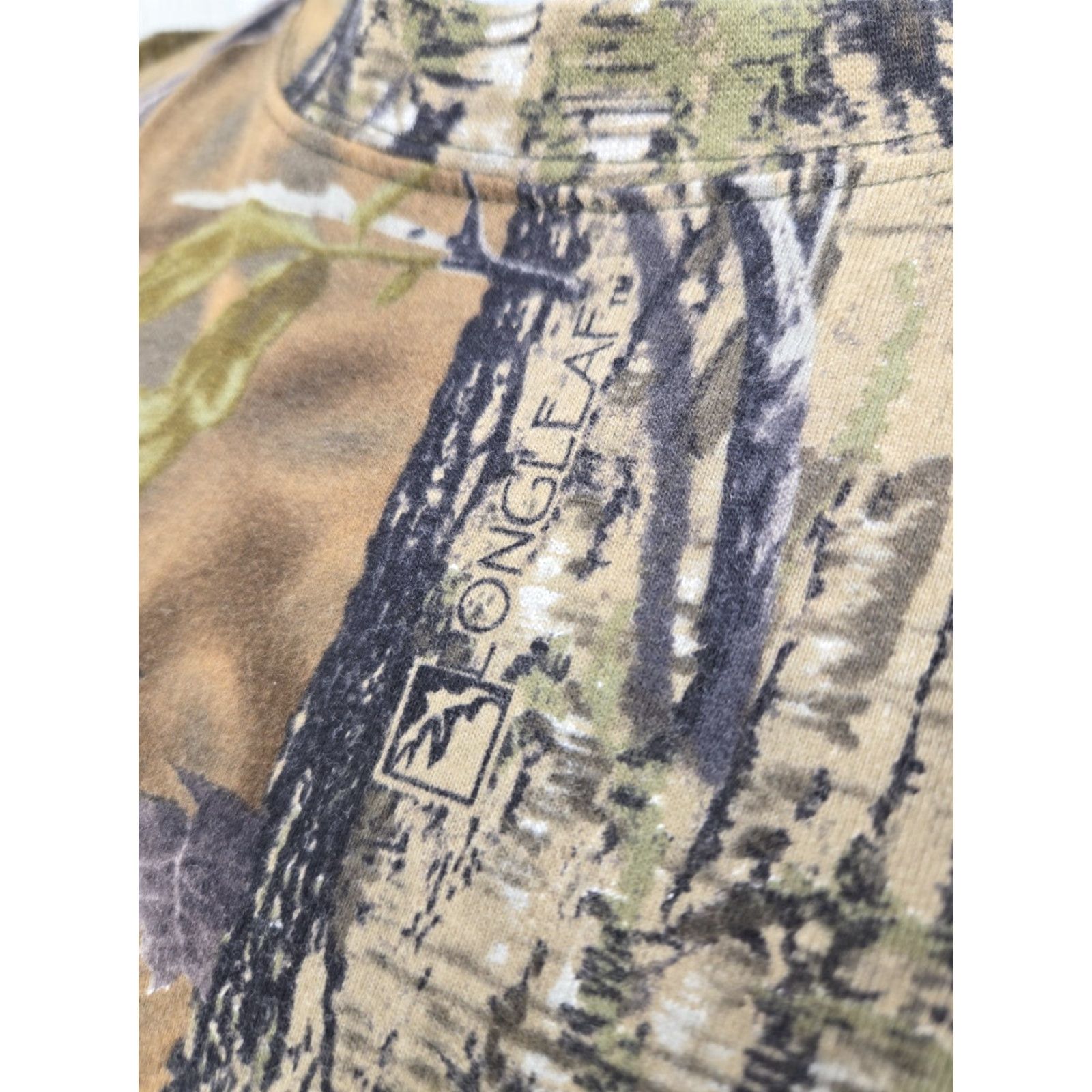 Vintage VINTAGE Longleaf Camo T-Shirt Men XL Short Sleeve Hunting Skater Cotton Shirt Size US XL / EU 56 / 4 - 5 Thumbnail