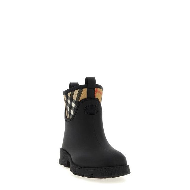 Burberry BURBERRY Marsh Black Rubber Ankle Boots New & Authentic (Men Size US 8 / EU 41 - 2 Thumbnail