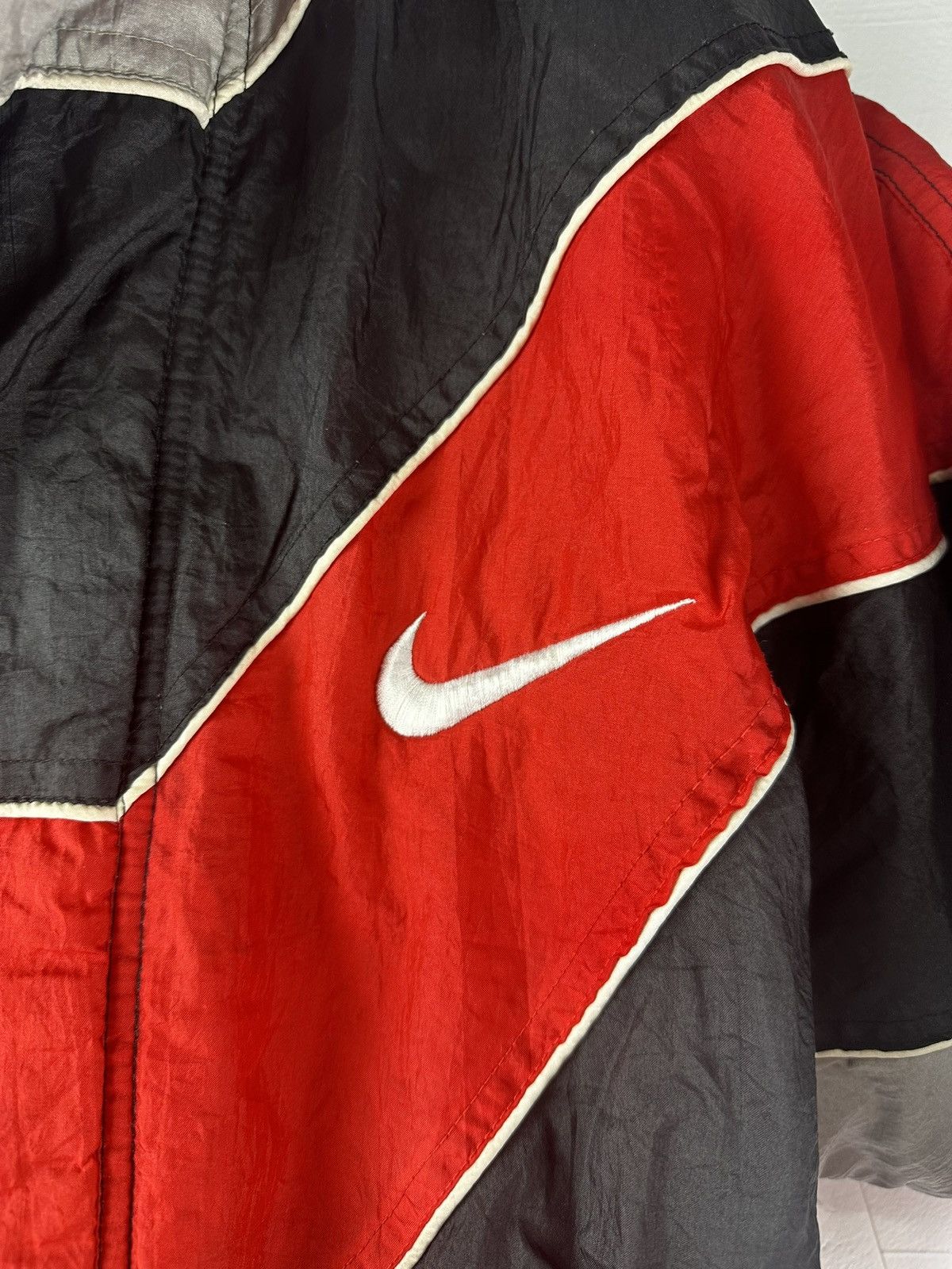 Nike 90s Nike Retro Bootleg Swoosh Jacket Size US L / EU 52-54 / 3 - 4 Thumbnail