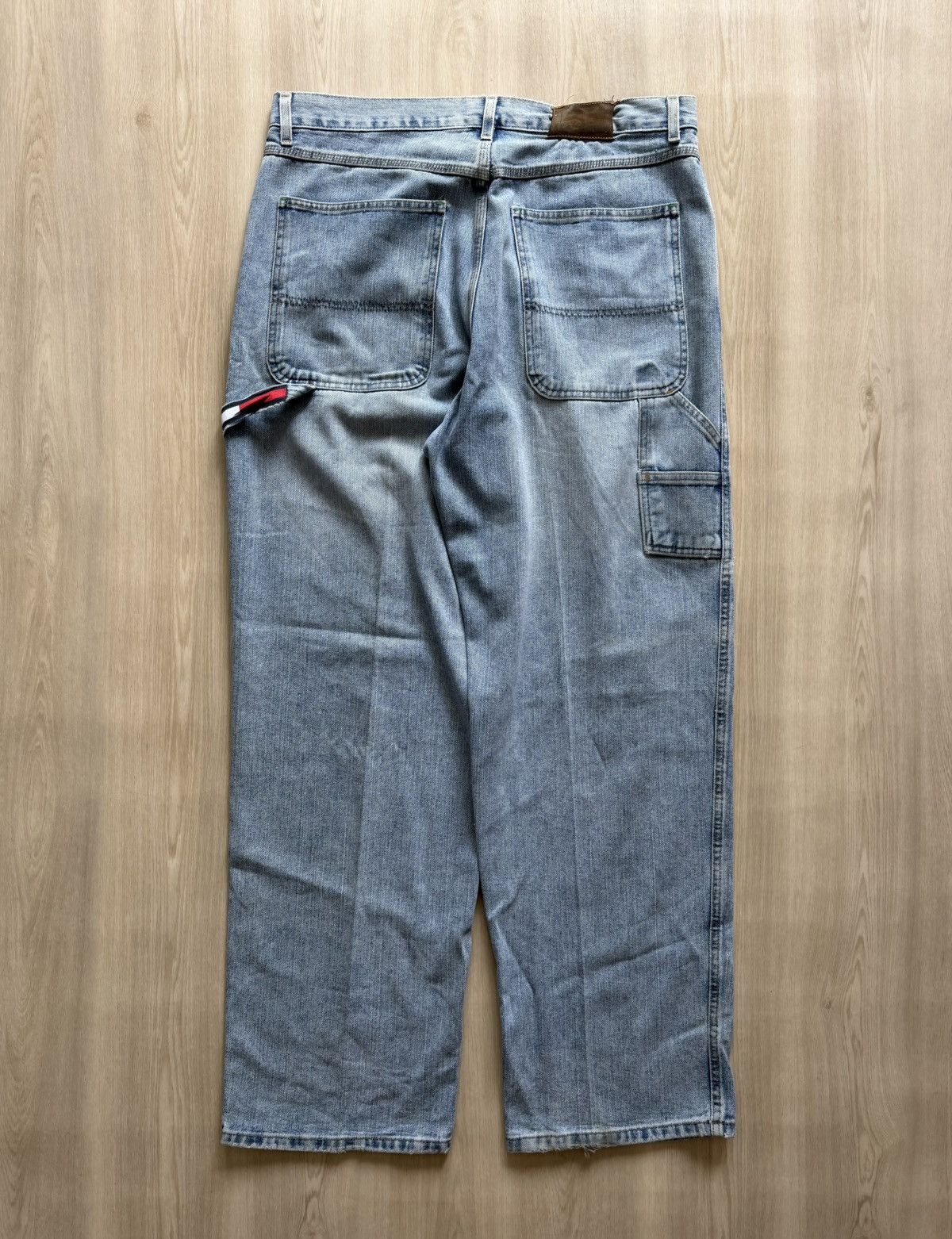 Tommy Hilfiger Vintage Tommy Hilfiger Carpenter Pants Sz 36x32 *38x33 Size US 38 / EU 54 - 1 Thumbnail