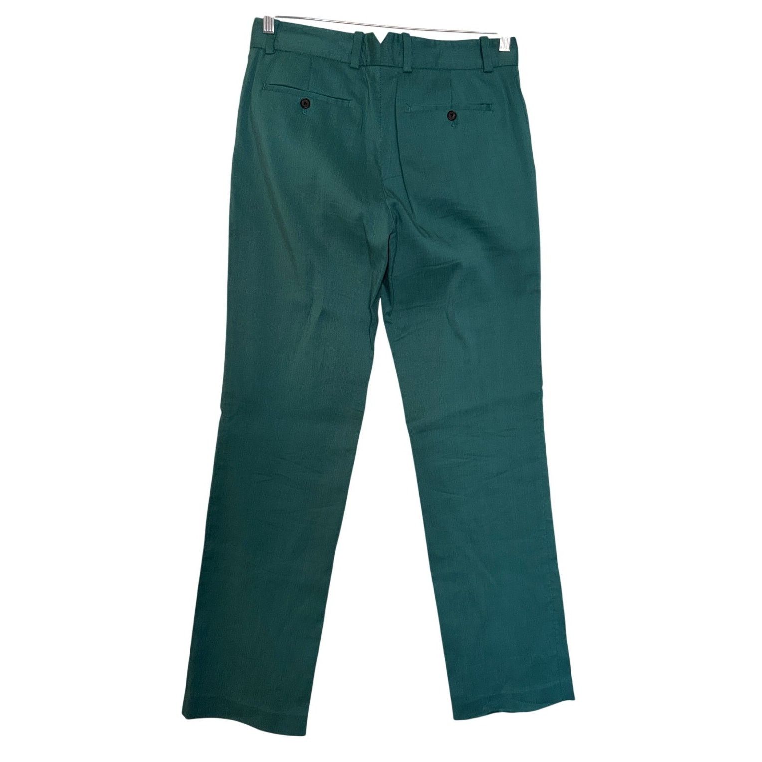 3.1 Phillip Lim Phillip Lim Green Wool Dress Pants Size US 32 / EU 48 - 2 Thumbnail