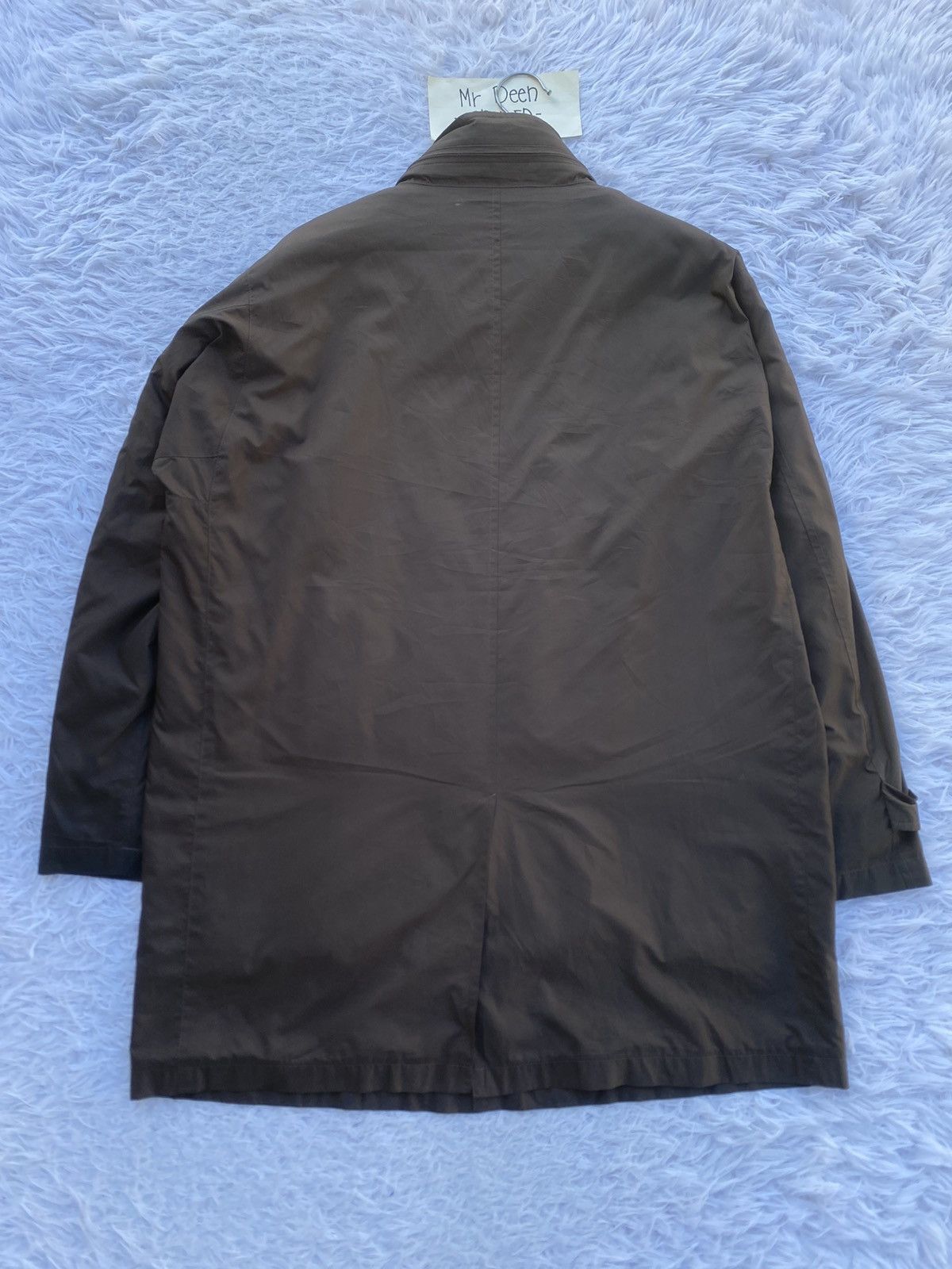 Burberry Rare Vintage Burberry Nylon Long Jacket Size US L / EU 52-54 / 3 - 25 Thumbnail