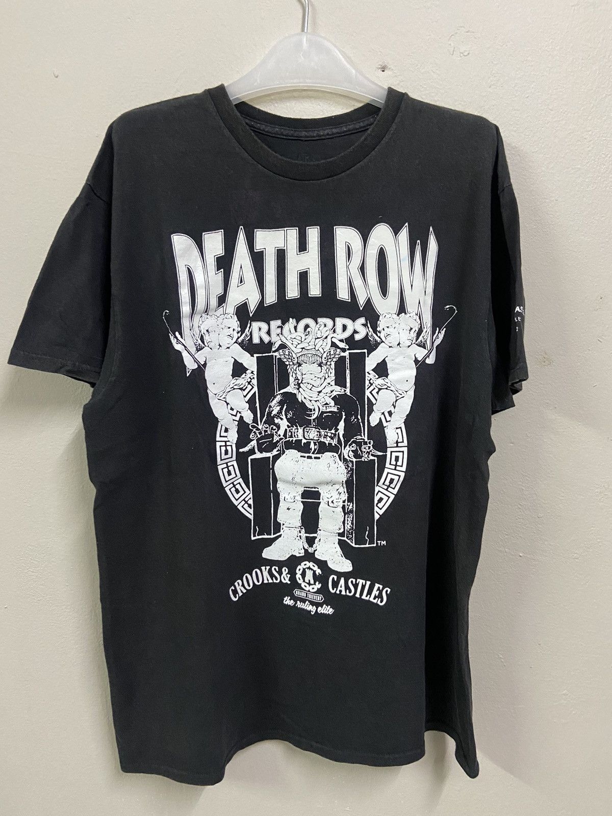 Band Tees × Death Row Records × Vintage Death Row Records x Crooks & Castles Tee Size US M / EU 48-50 / 2 - 1 Thumbnail
