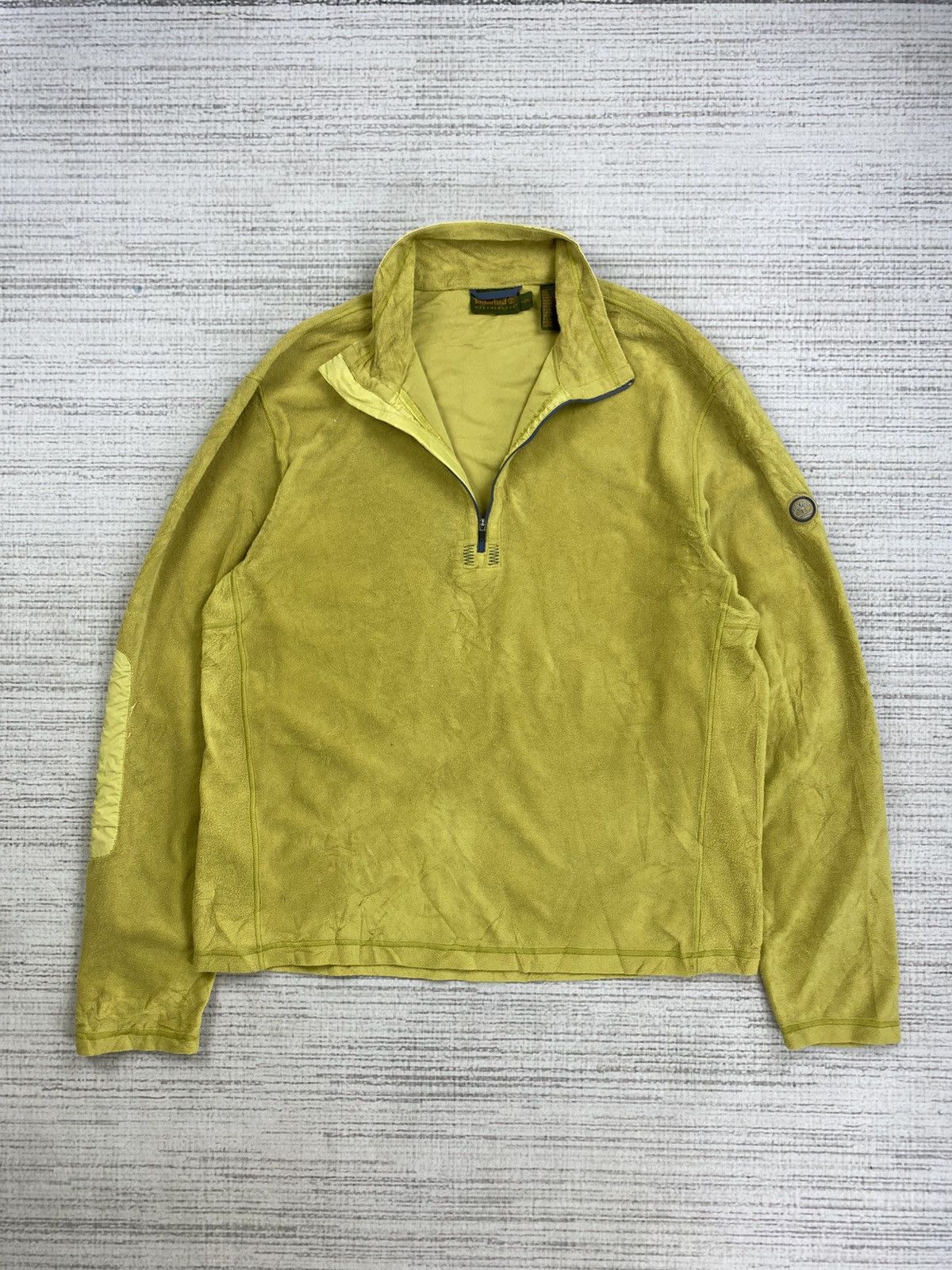 Timberland × Vintage Vintage Timberland Weathergear Fleece Pullover Sweatshirt Size US L / EU 52-54 / 3 - 5 Thumbnail